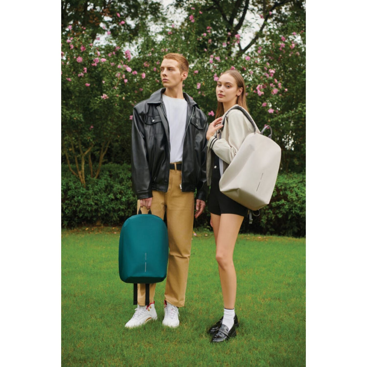 Bobby Soft Anti-Theft Backpack - Forest Green