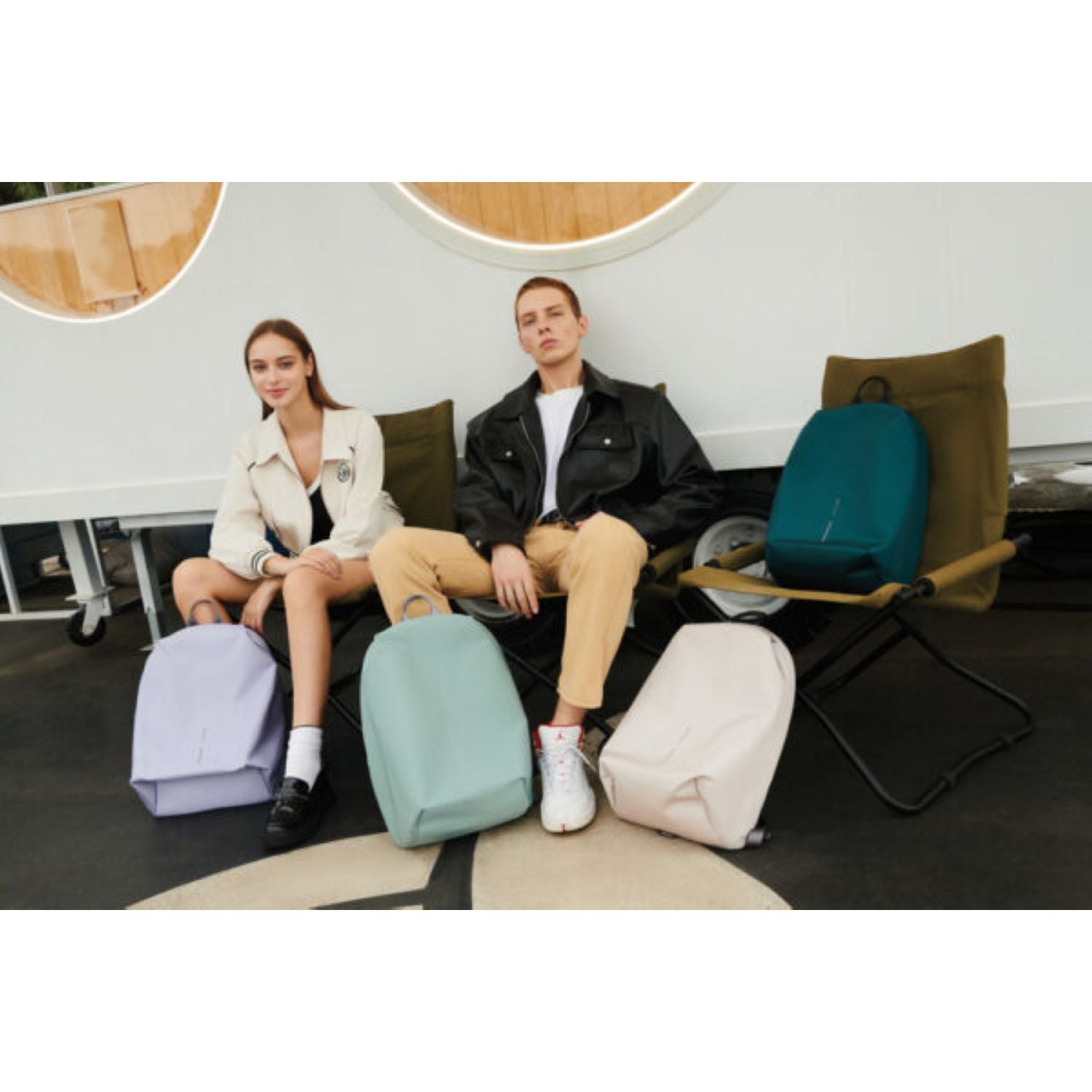 Bobby Soft Anti-Theft Backpack - Iceberg Green