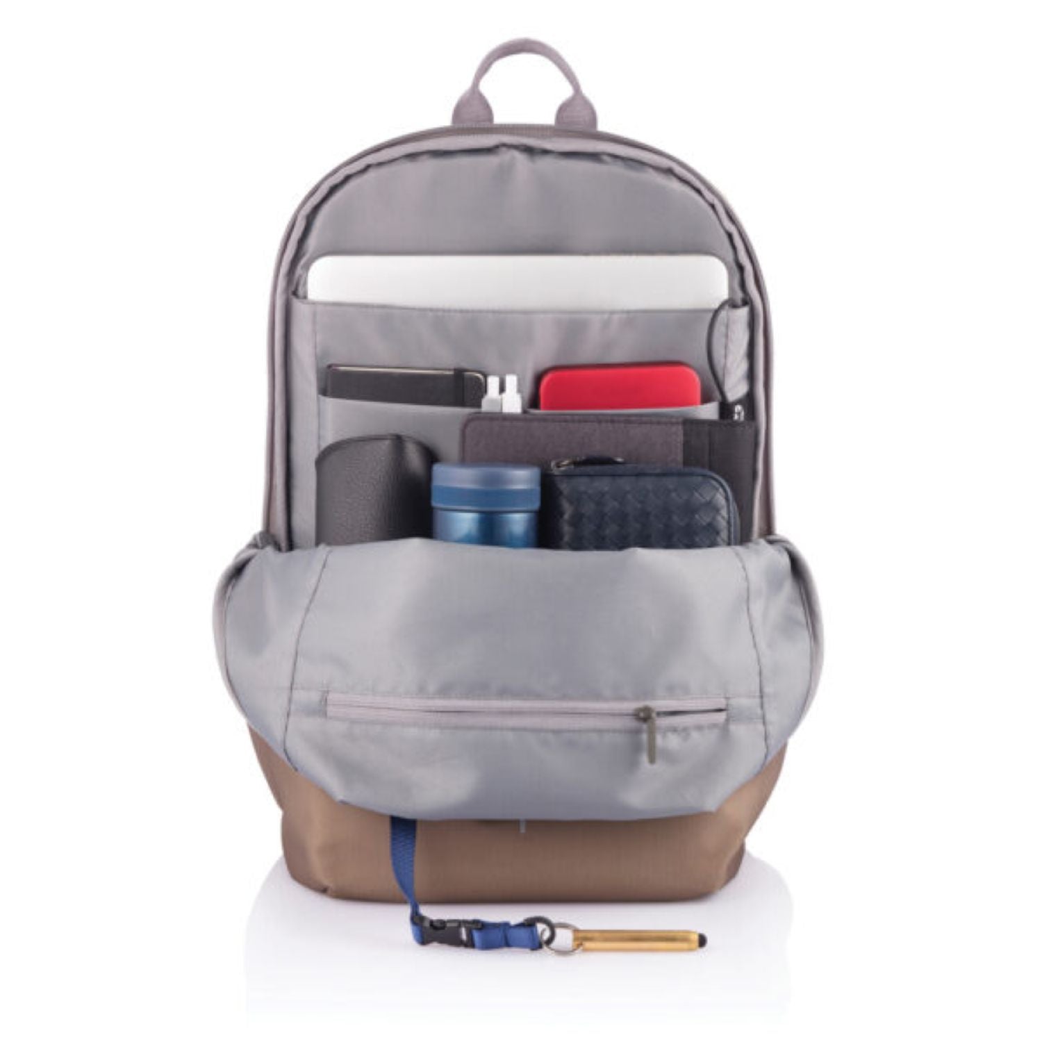 Bobby Soft Anti-Theft Backpack - Khaki