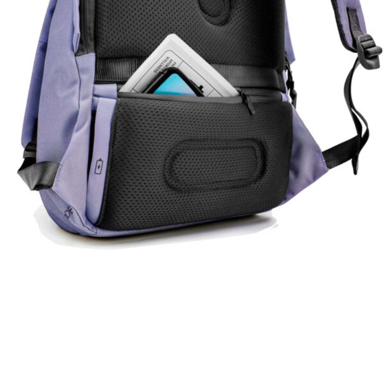 Bobby Soft Anti-Theft Backpack - Lavender Grey