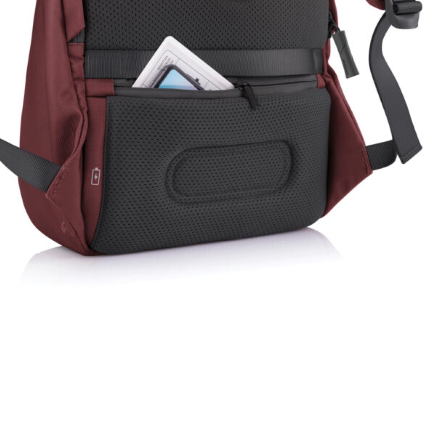 Bobby Soft Anti-Theft Backpack - Red