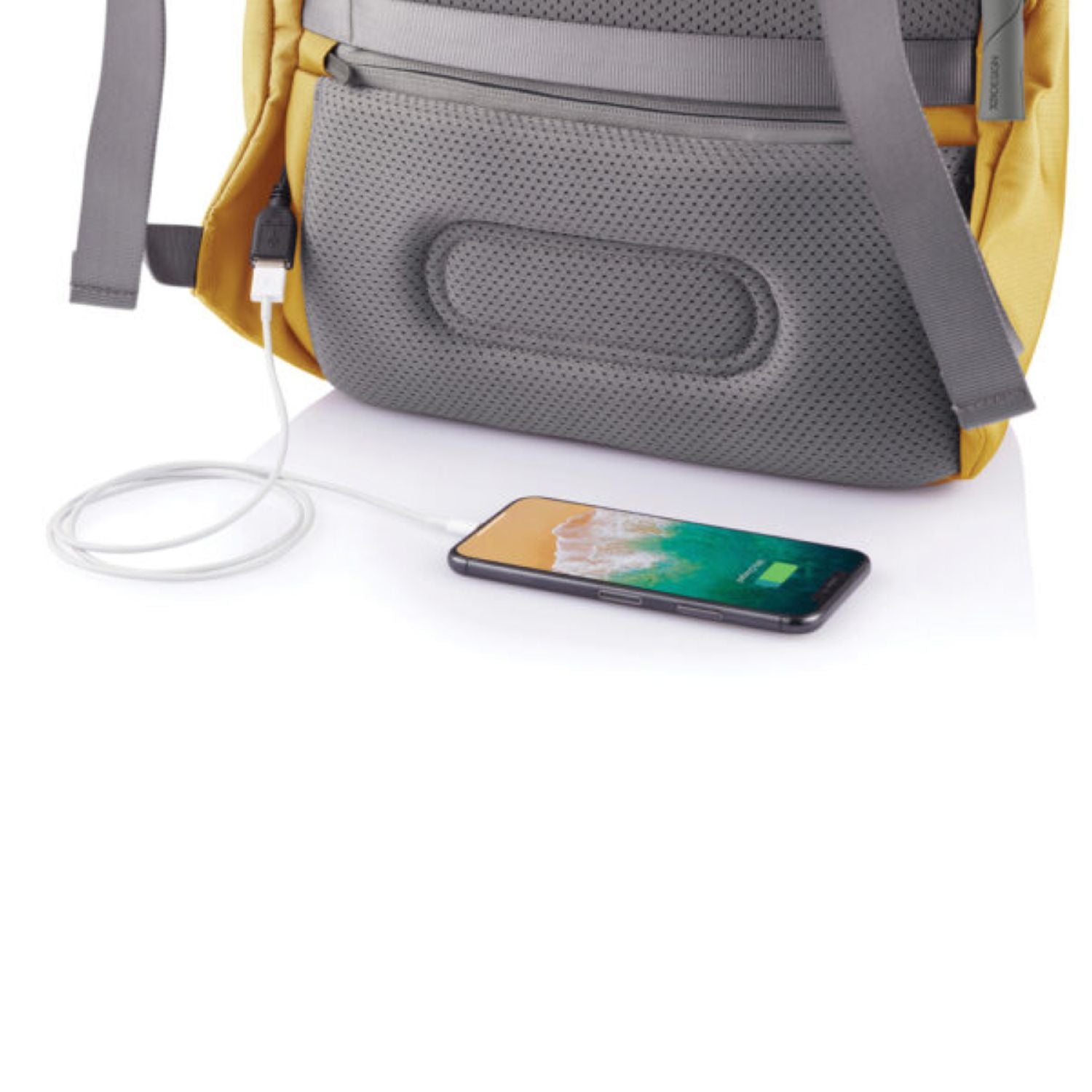 Bobby Soft Anti-Theft Backpack - Yellow