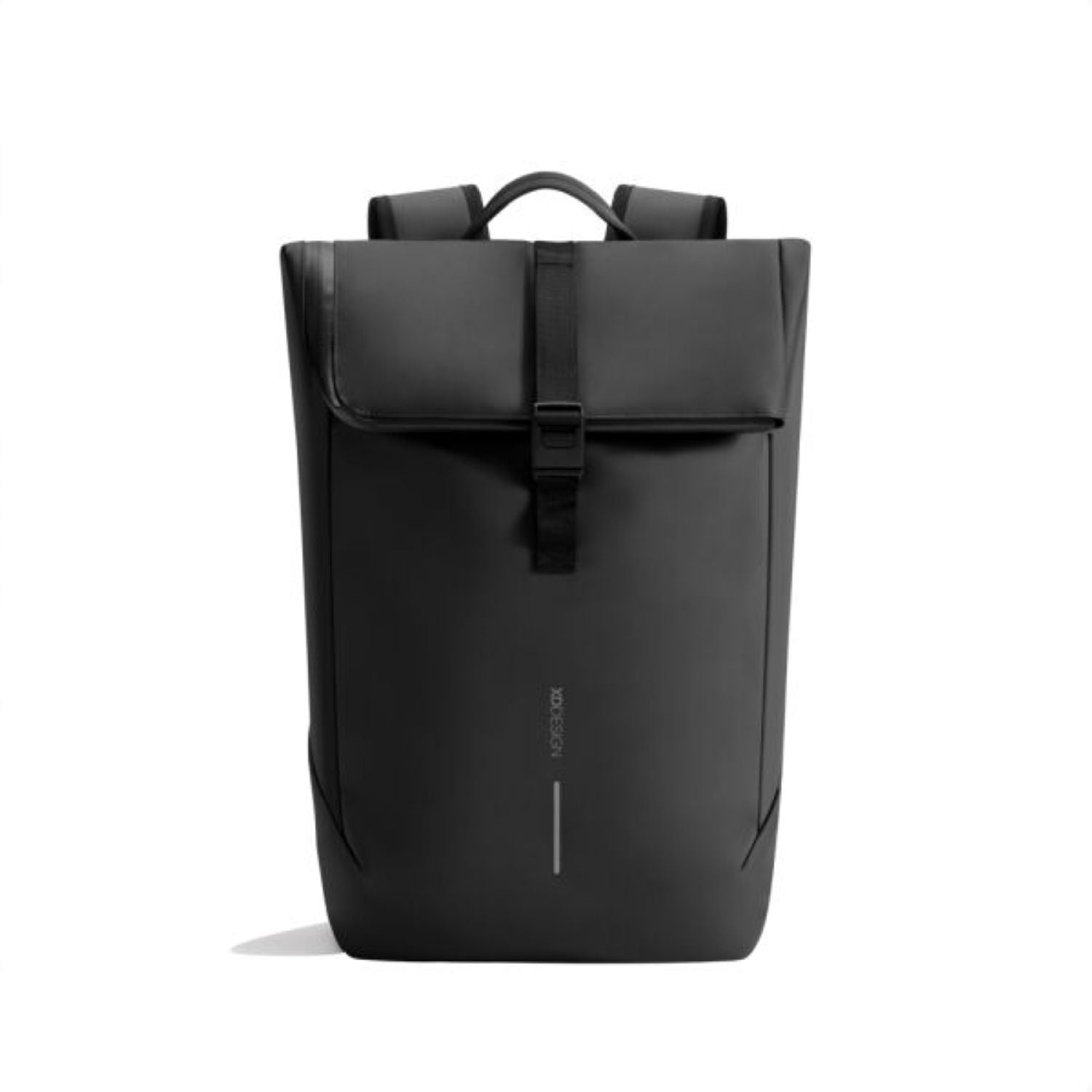 Bobby XD Design Urban Water Resistant Flap-Top Backpack 18L To 23L - Black