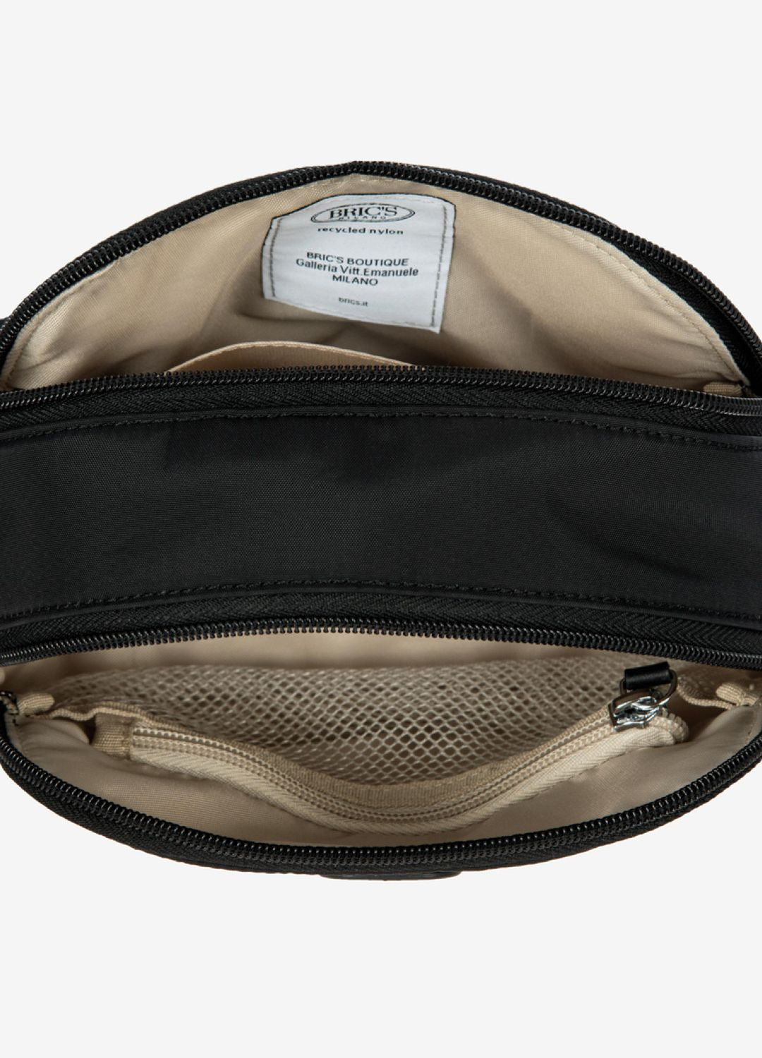 BRIC'S X-Bag Travel Shoulder Bag - Small (Black)