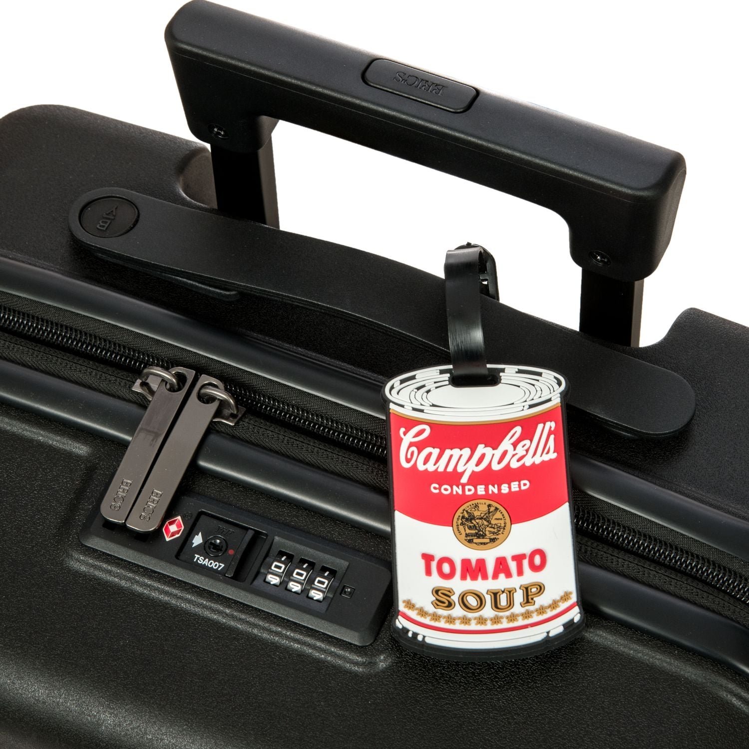 BRIC'S Andy Warhol Campbell Ulisse 22" Expandable Carry On Luggage Spinner (Black)