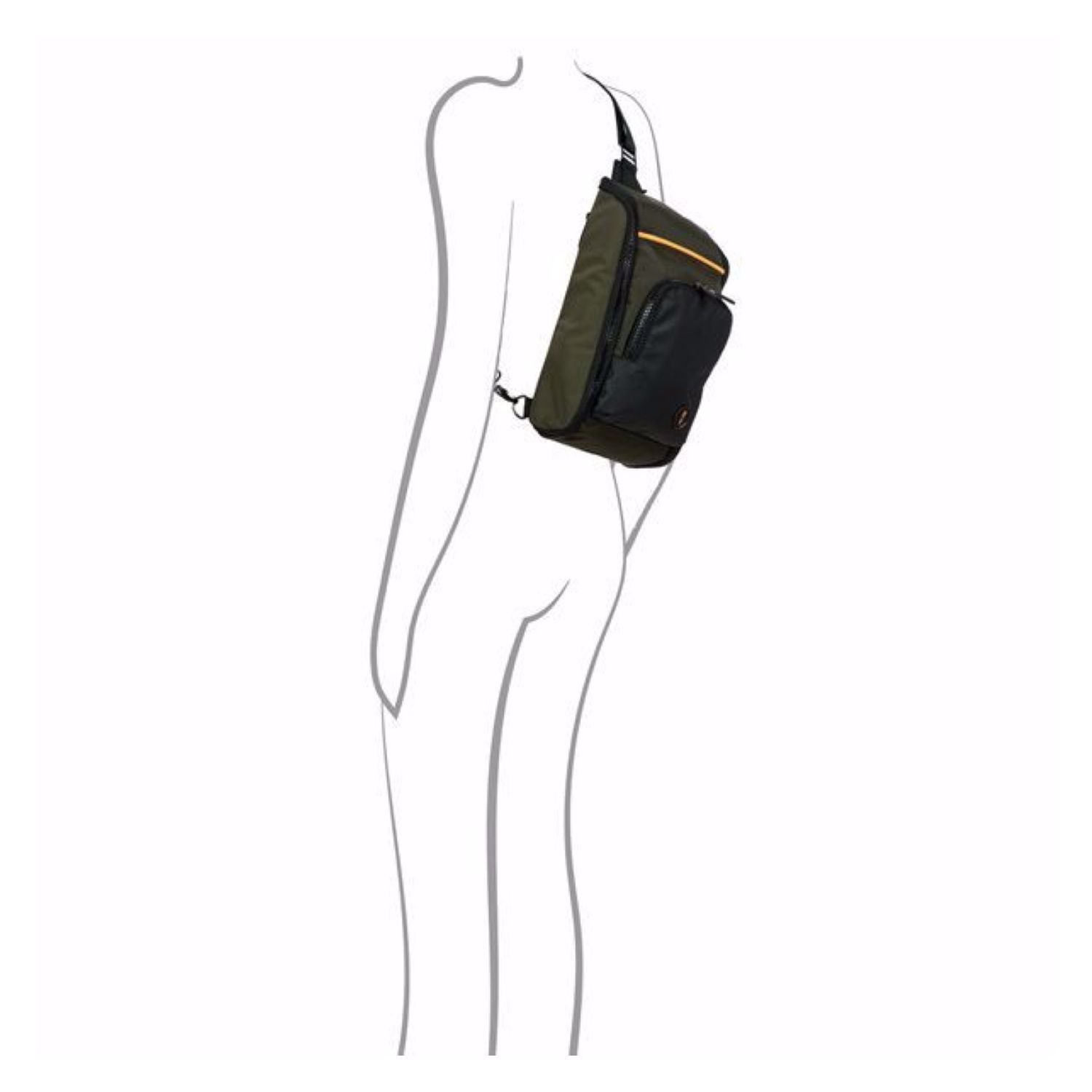 BRIC'S Eolo Sling Bag (Olive)