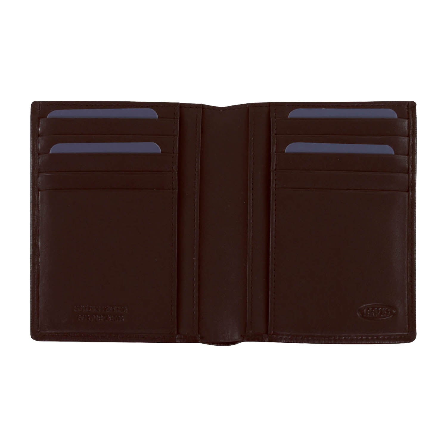 BRIC'S Monte Rosa RFID Vertical Wallet (Dark Brown)