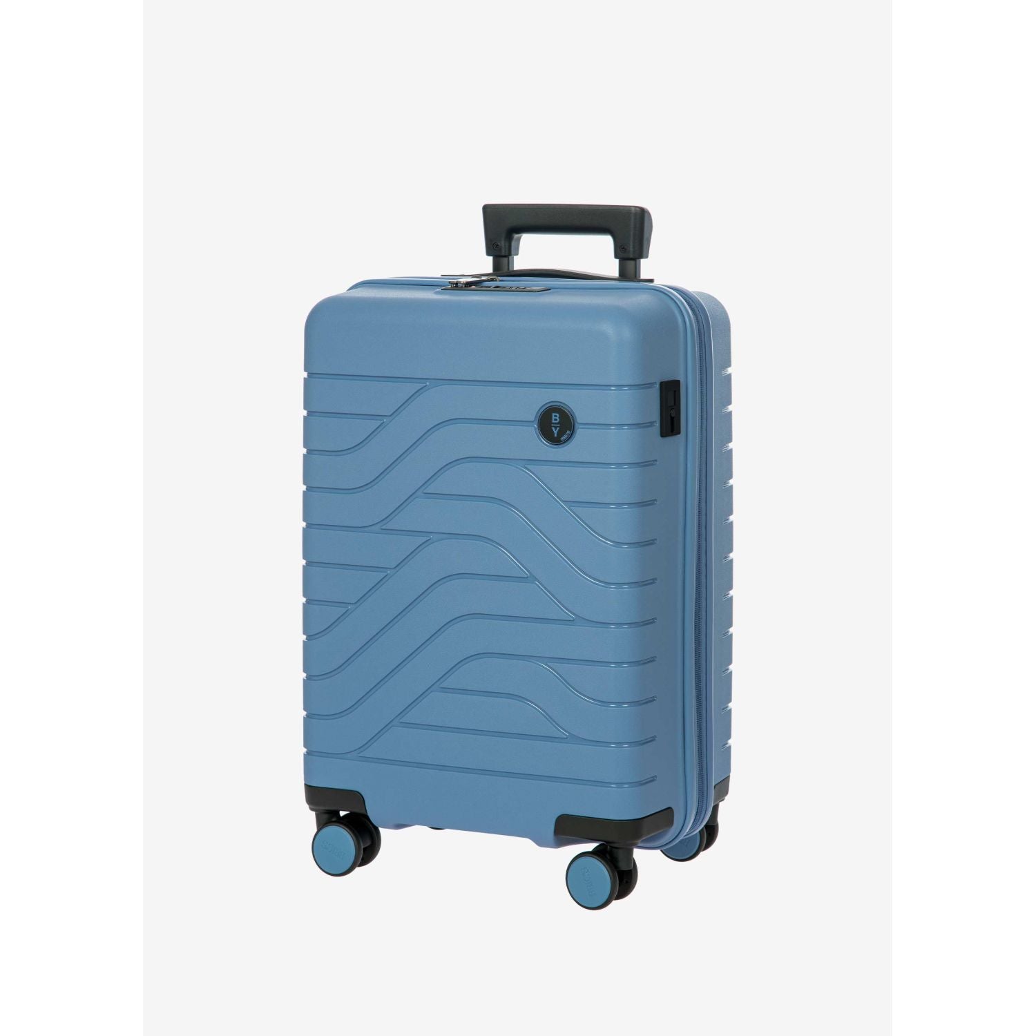 BRIC'S Ulisse 22" Expandable Carry On Luggage Spinner (Grey Blue)