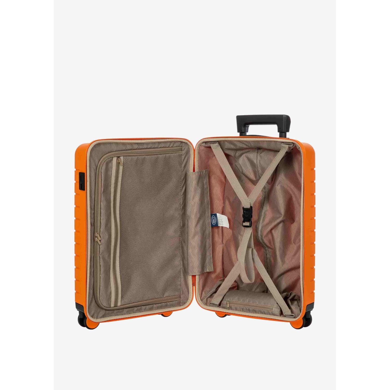 BRIC'S Ulisse 22" Expandable Carry On Luggage Spinner (Orange)