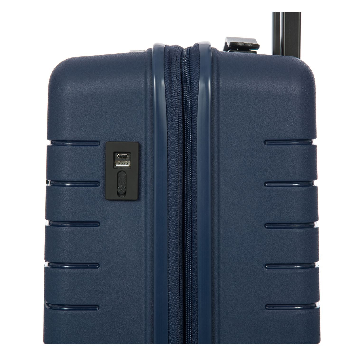 BRIC'S Ulisse 22" Expandable Carry On Luggage Spinner (Ocean Blue)
