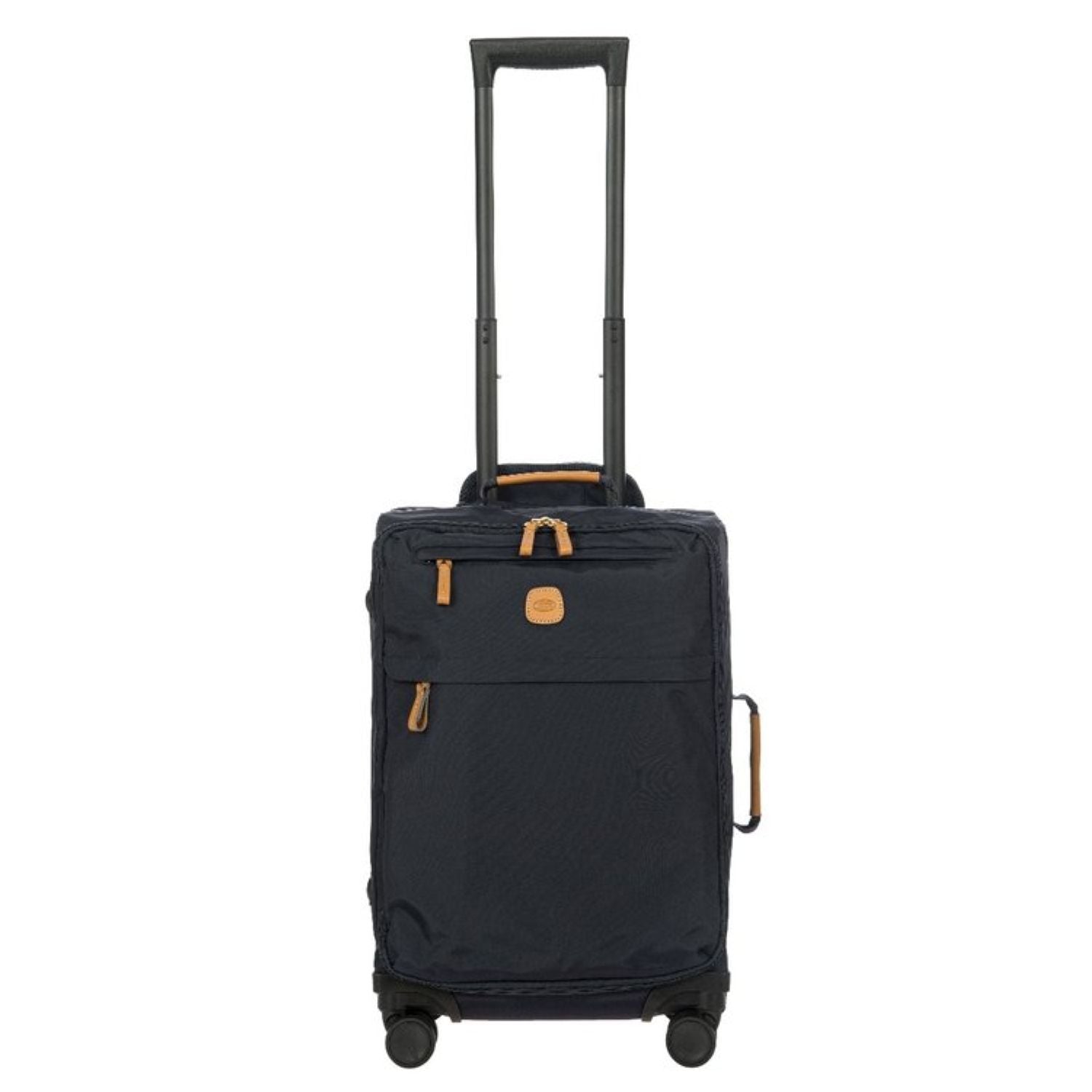 Bric's X-Travel 22" Carry On Luggage With Front Access Opening Spinner (Ocean Blue)