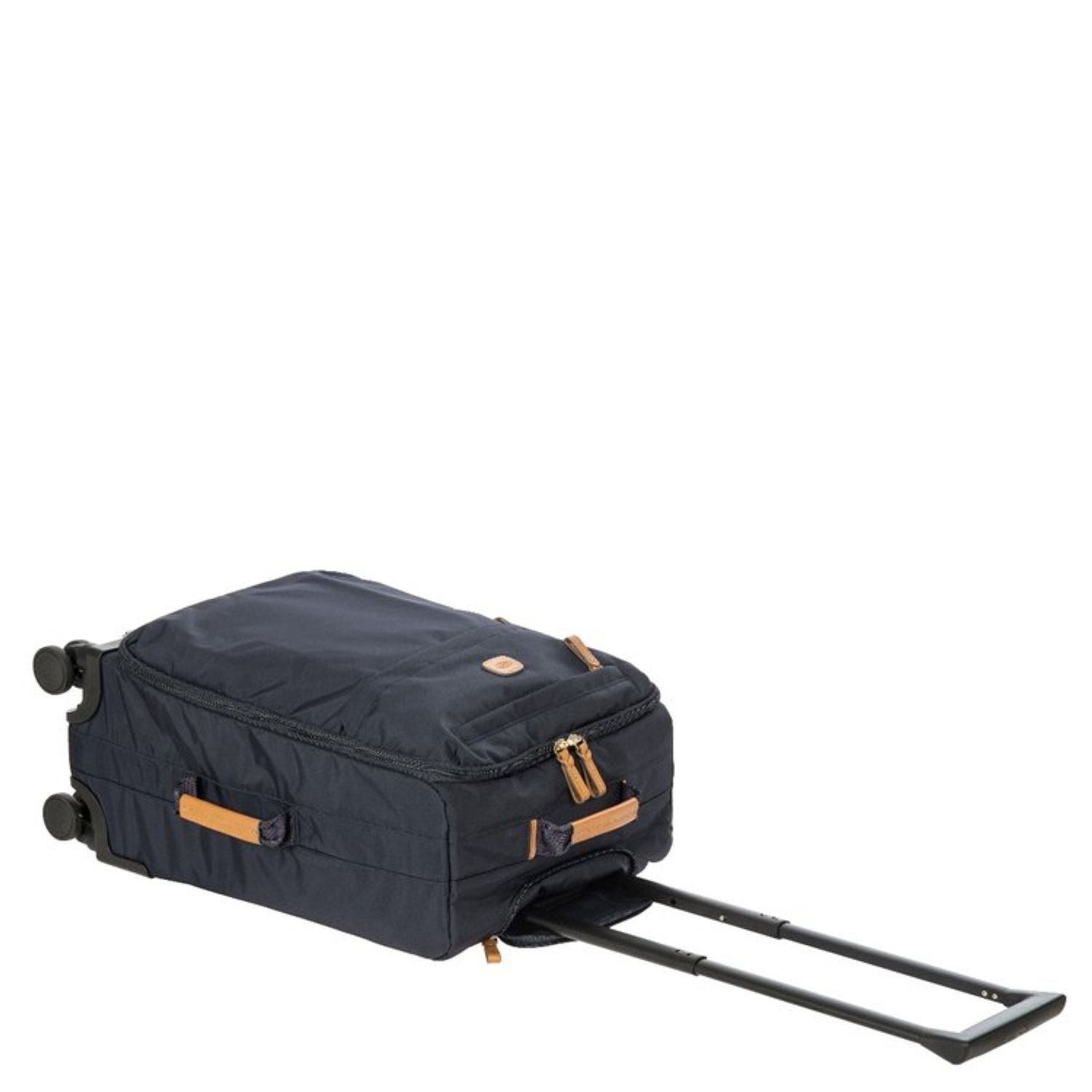 Bric's X-Travel 22" Carry On Luggage With Front Access Opening Spinner (Ocean Blue)