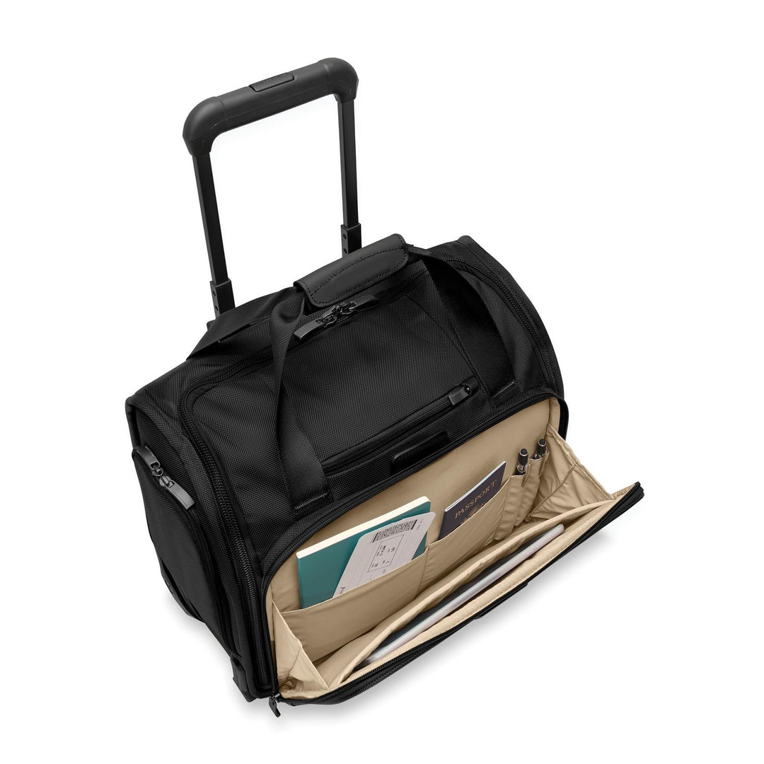 Briggs & Riley Baseline 2-Wheel Cabin Bag (Black)