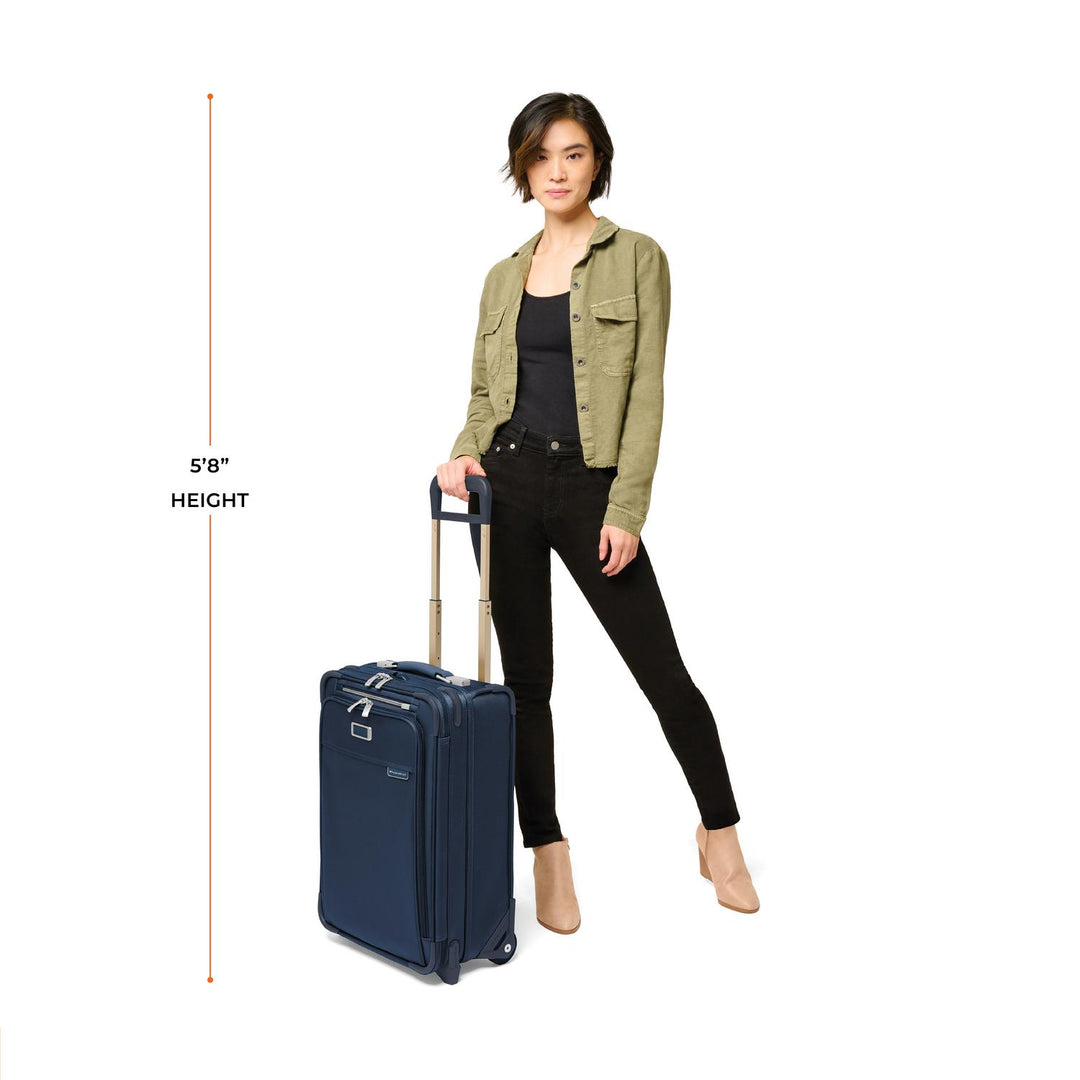 Briggs & Riley Baseline Essential 2-Wheel Carry-On (Navy)