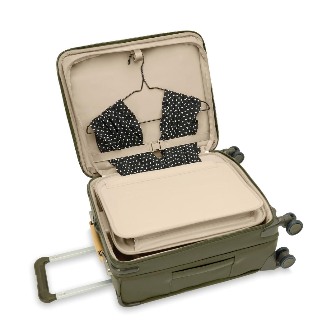 Briggs & Riley Baseline Global Carry-On Spinner (Olive)