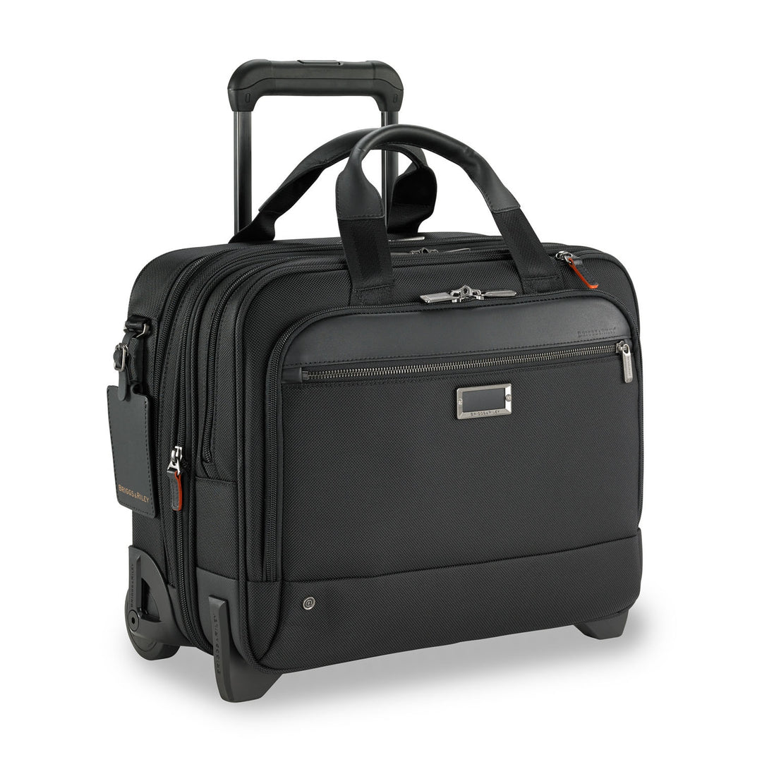 Briggs & Riley @Work Medium 2-Wheel Expandable Brief (Black)