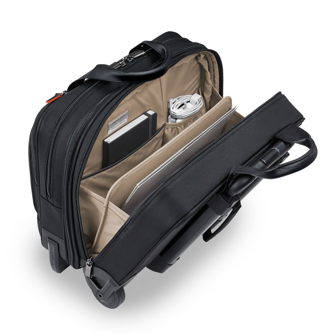 Briggs & Riley @Work Medium 2-Wheel Expandable Brief (Black)