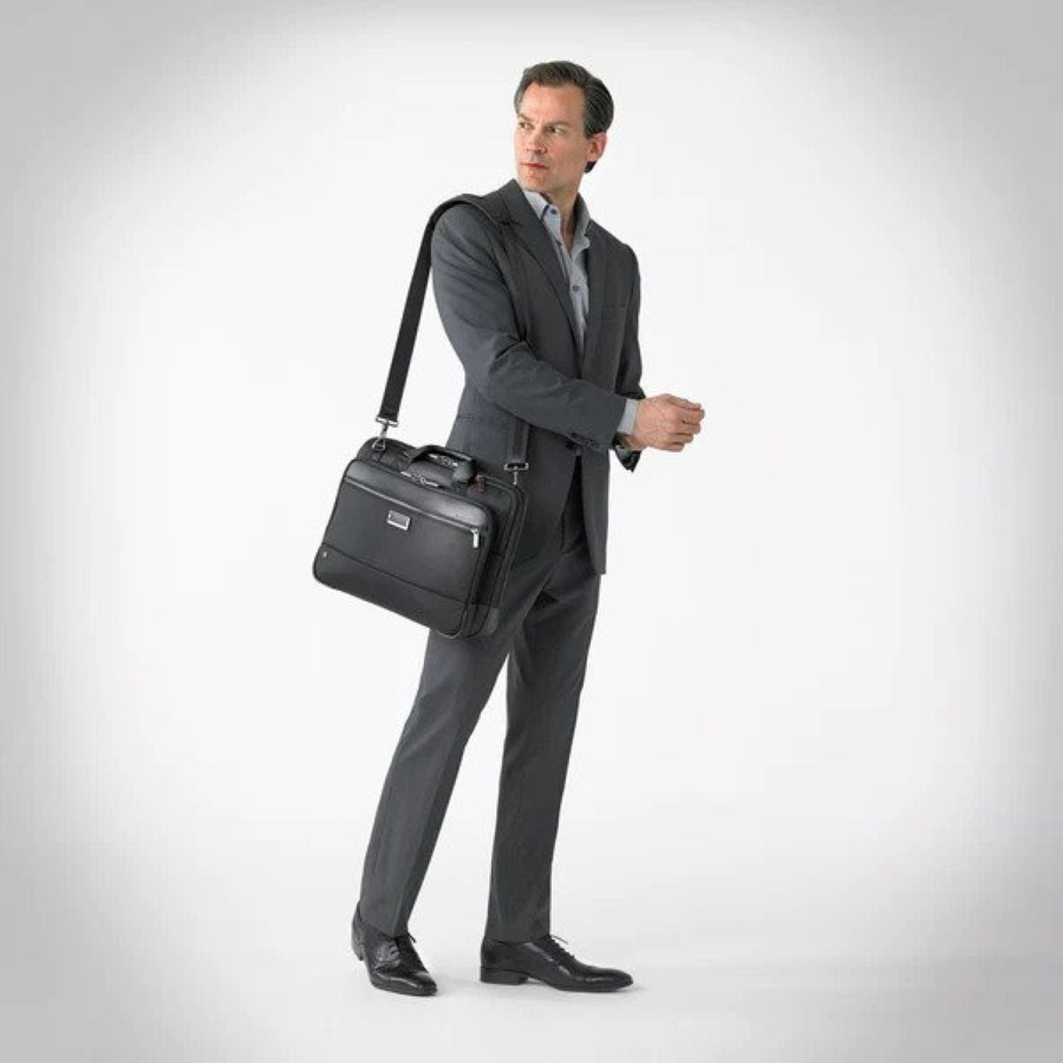 Briggs & Riley @Work Slim Brief (Black)