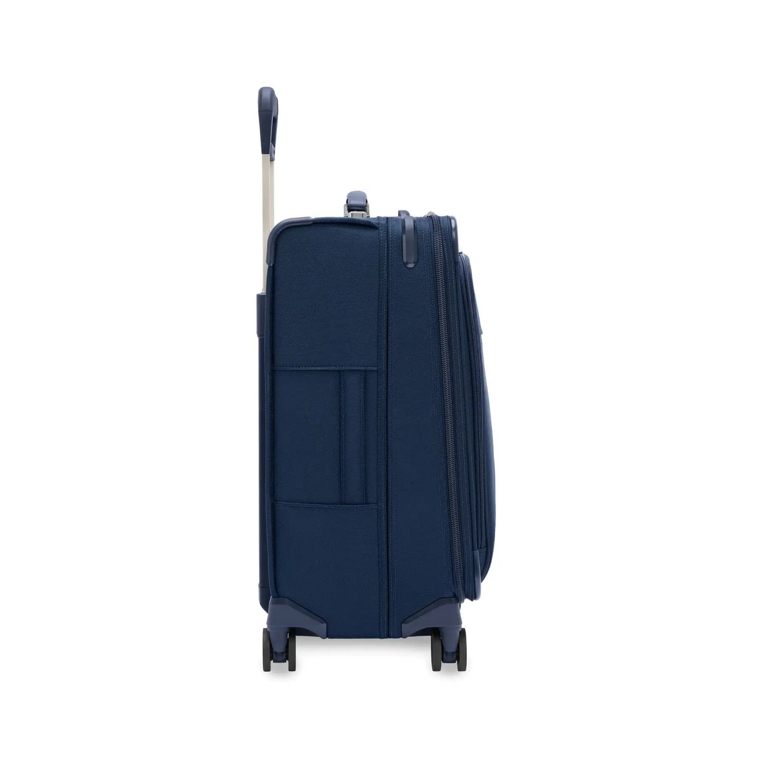 Briggs & Riley Baseline Compact Checked Expandable Spinner  - Navy