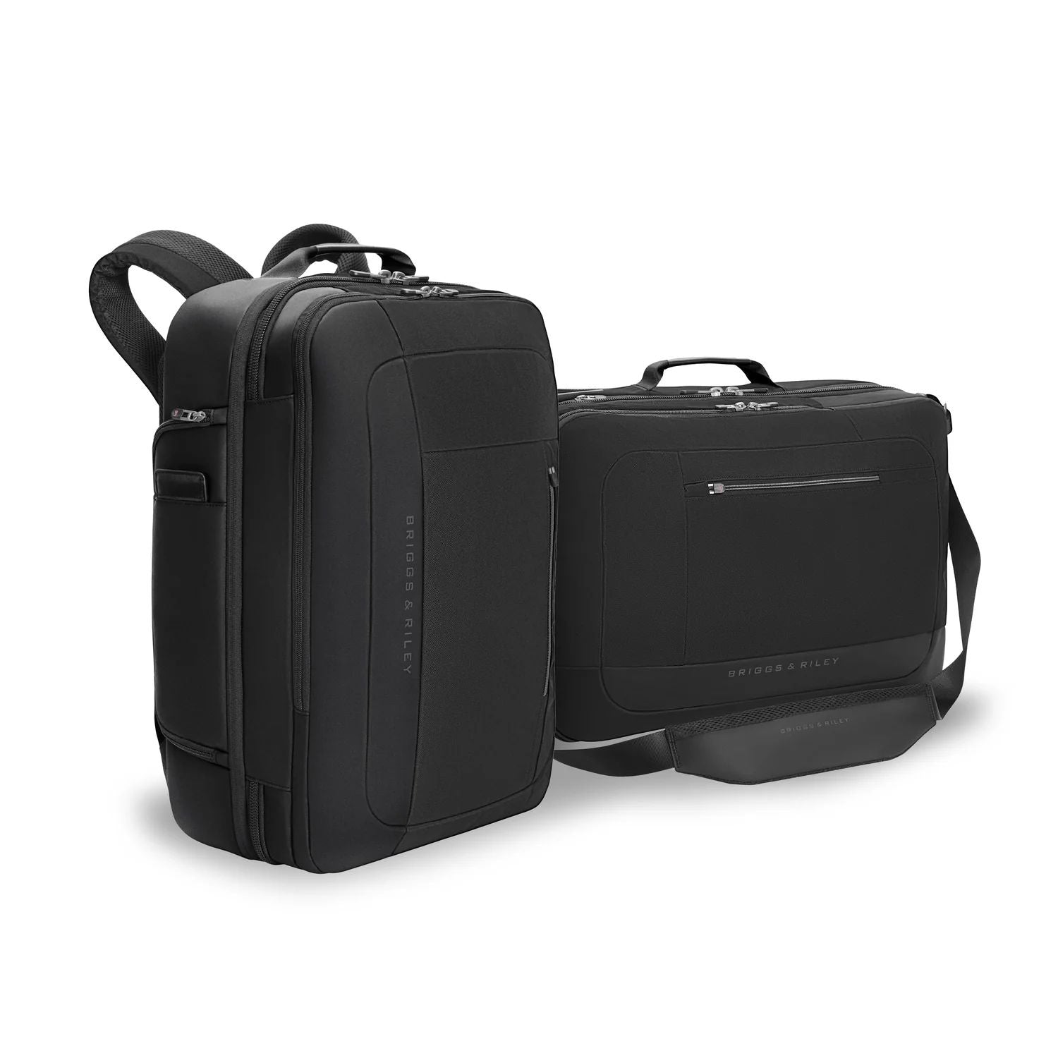 Briggs & Riley ZDX Large Convertible Backpack Duffle - Black