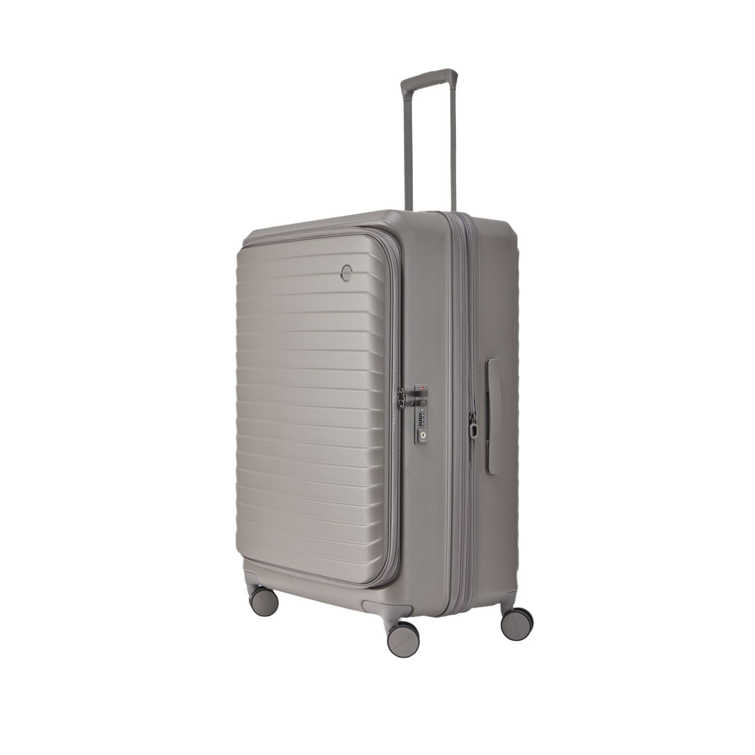 CROSSING INVI 20" Carry On Expandable Luggage With Front & Middle Access - Latte