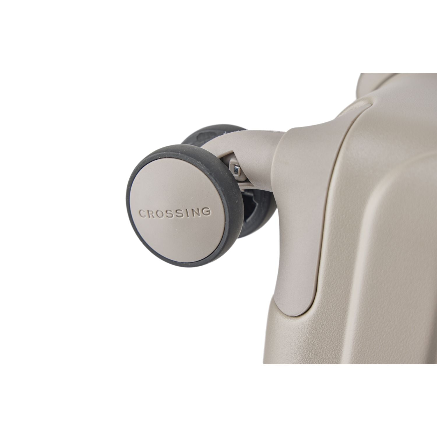 CROSSING INVI 28" Large Expandable Luggage With Front & Middle Access - Taupe