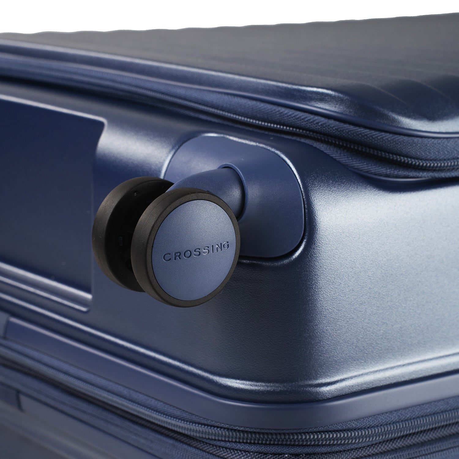 CROSSING INVI 20" Carry On Expandable Luggage With Front & Middle Access - Navy