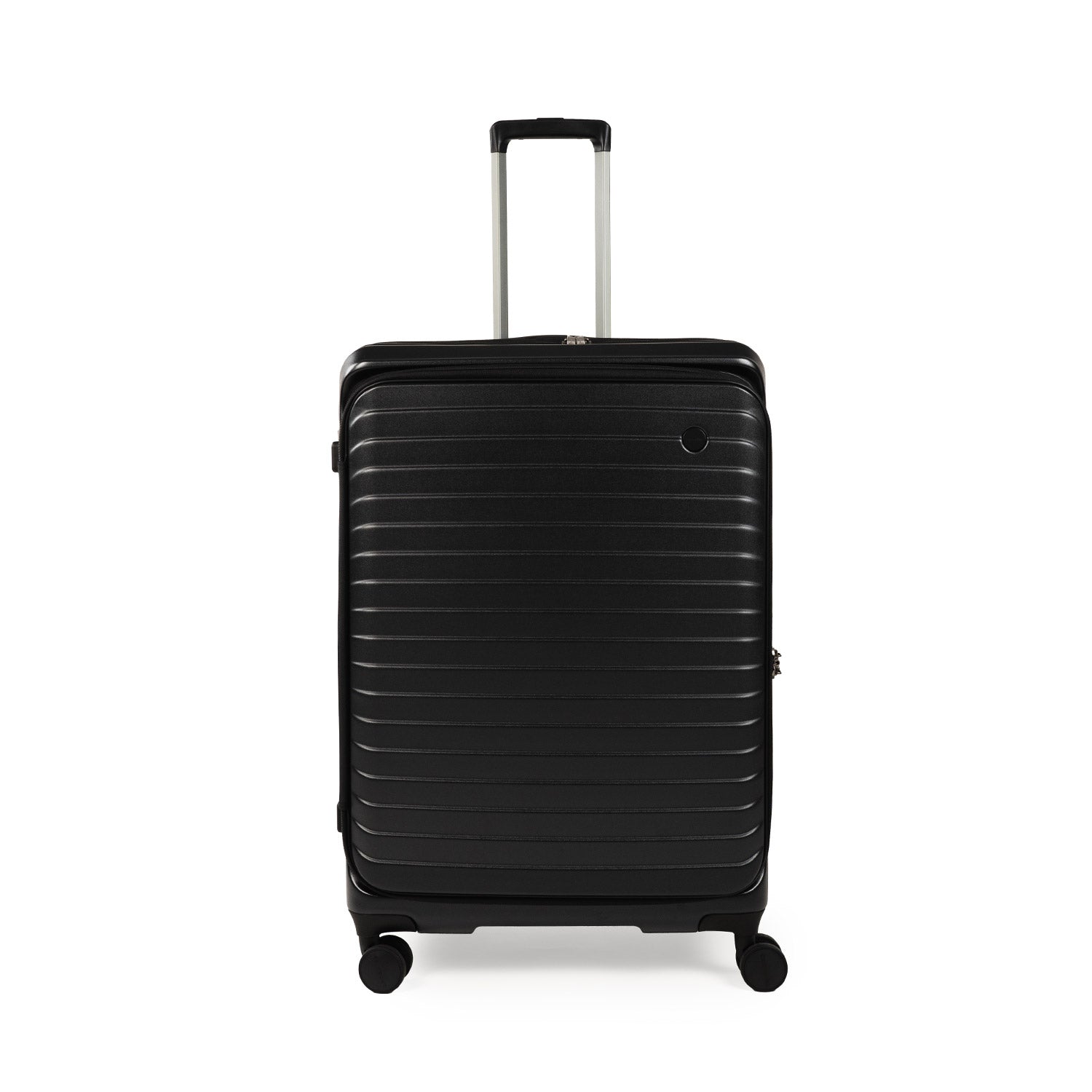 CROSSING INVI 30" Large Expandable Luggage With Front & Middle Access - Black