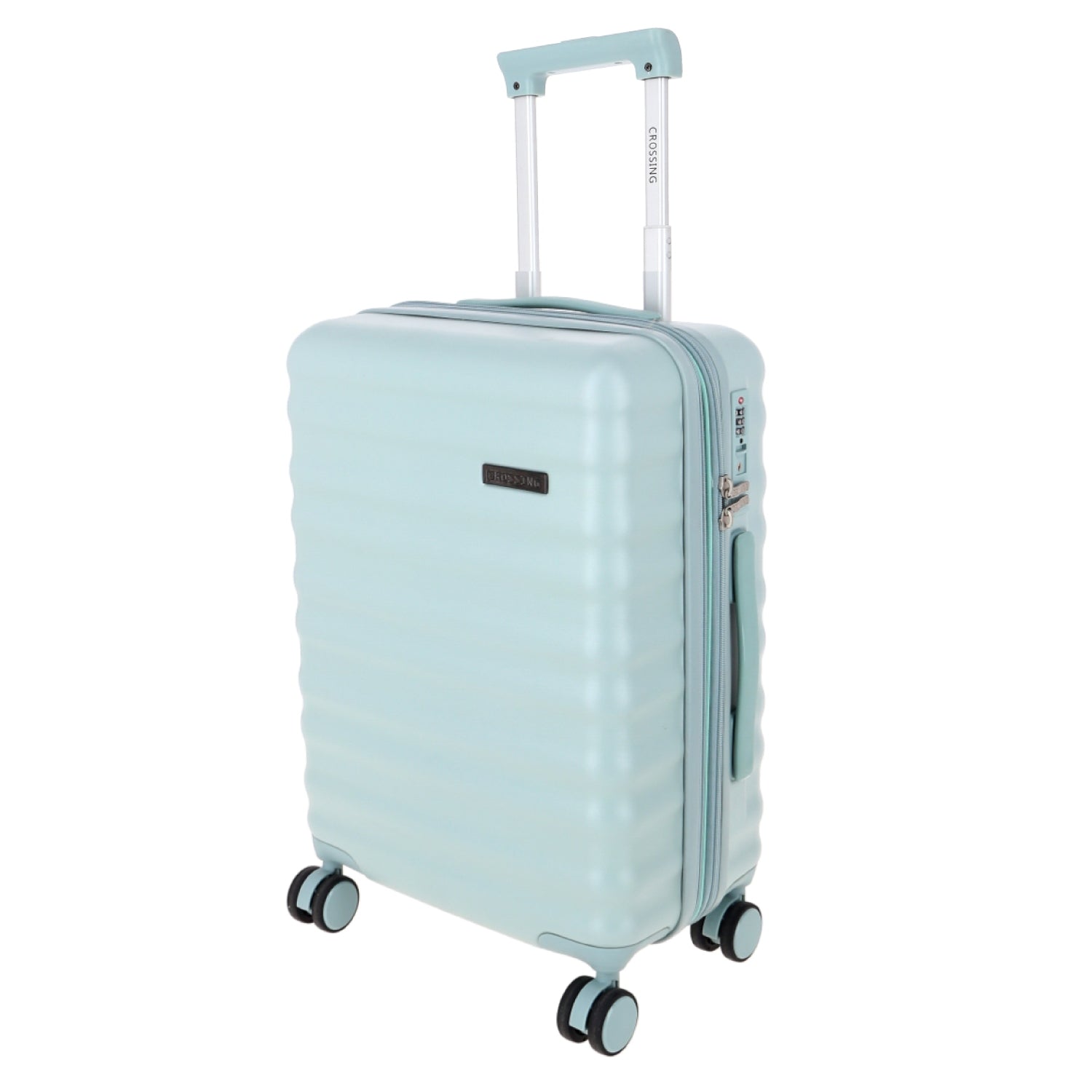 Crossing Tripp Polycarbonate Expandable 28" Large Luggage Spinner - Sage Green