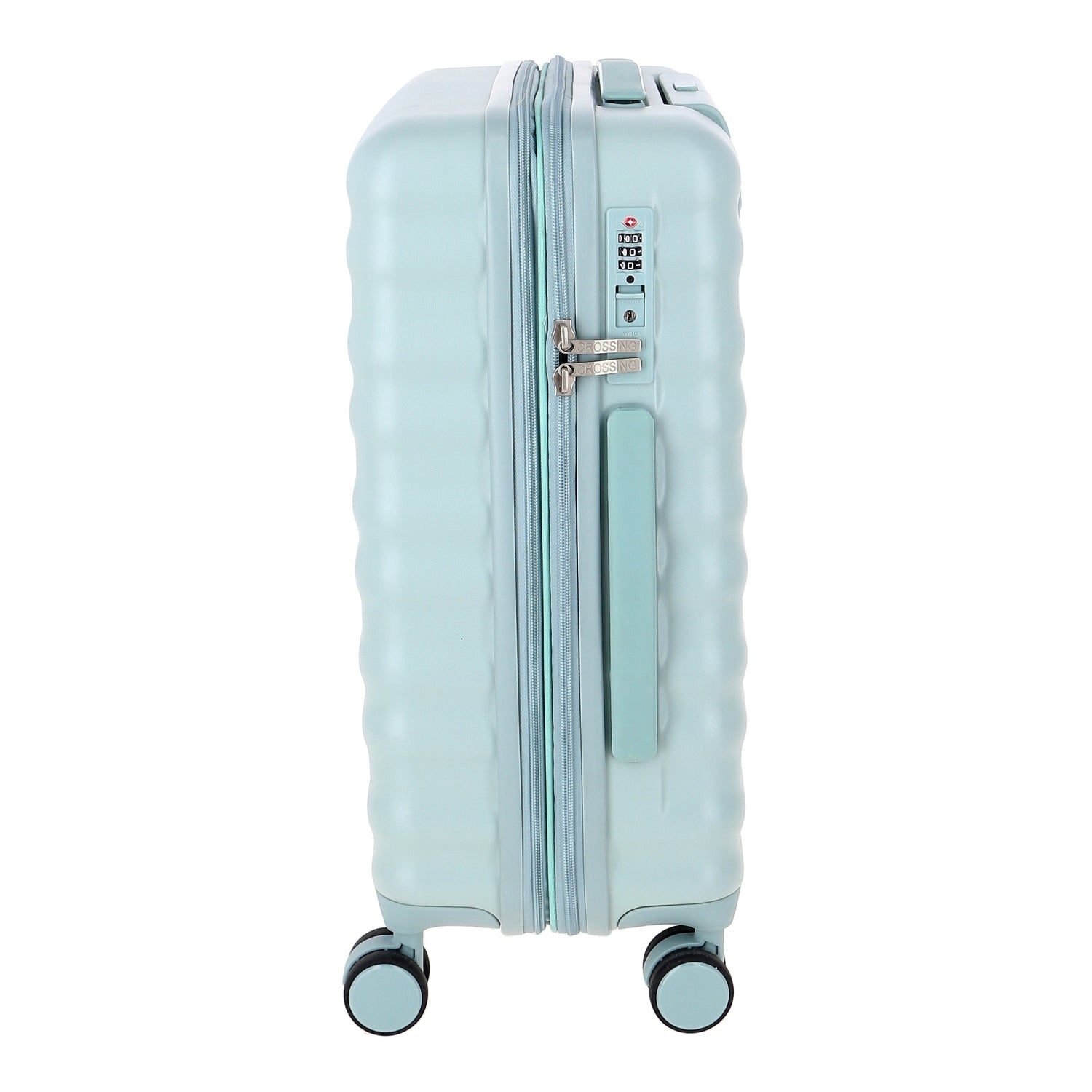 Crossing Tripp Polycarbonate Expandable 28" Large Luggage Spinner - Sage Green