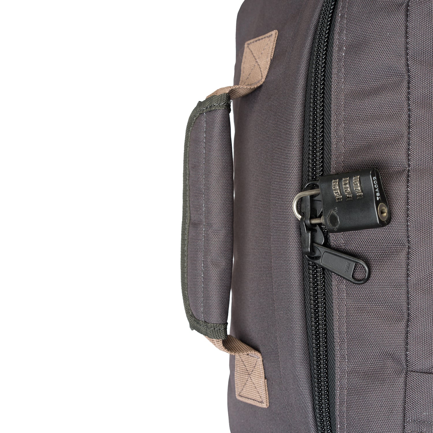 Cabinzero Classic Ultra Light Cabin Bag With Luggage Trackers 44L (Black Sand)