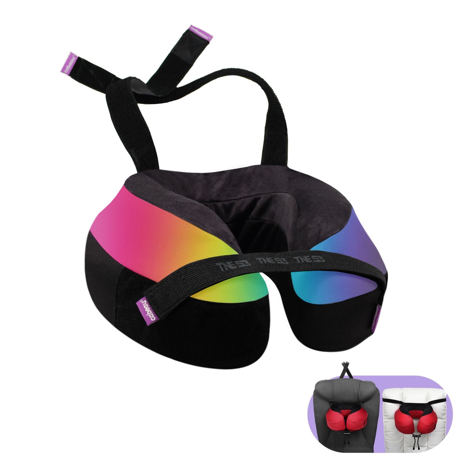 Cabeau TNE S3 Travel Neck Pillow - Multi-Colour
