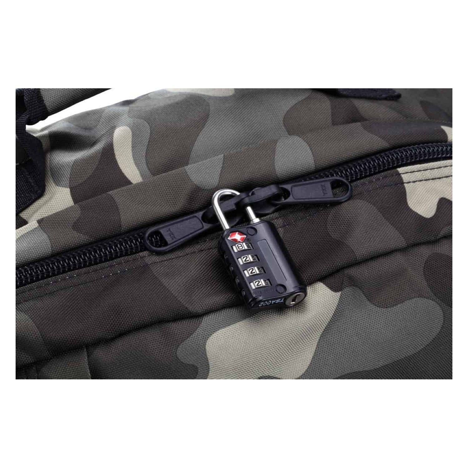 Cabinzero Classic Ultra Light Cabin Bag With Luggage Trackers 36L (Urban Camo)
