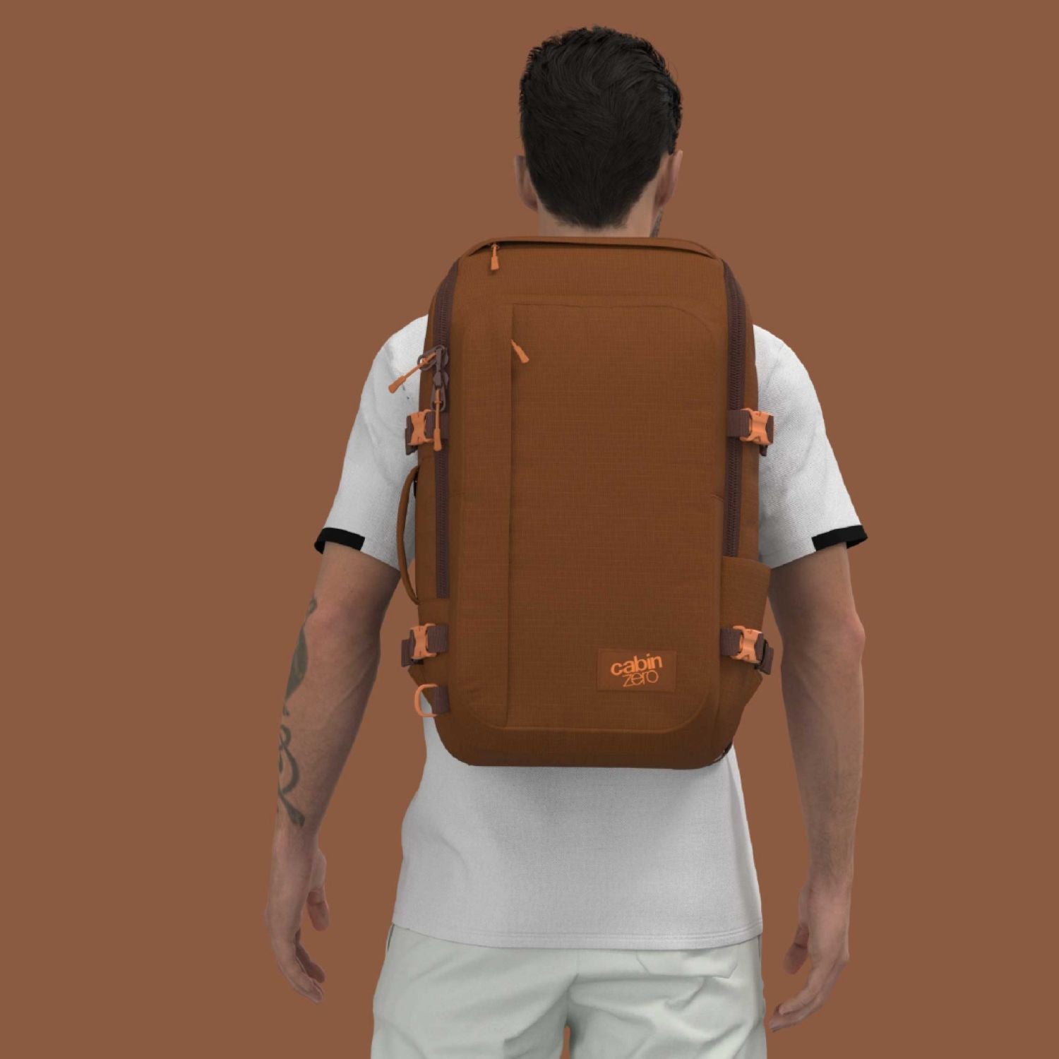 Cabinzero Adventure Cabin Backpack 32L (Saigon Coffee)