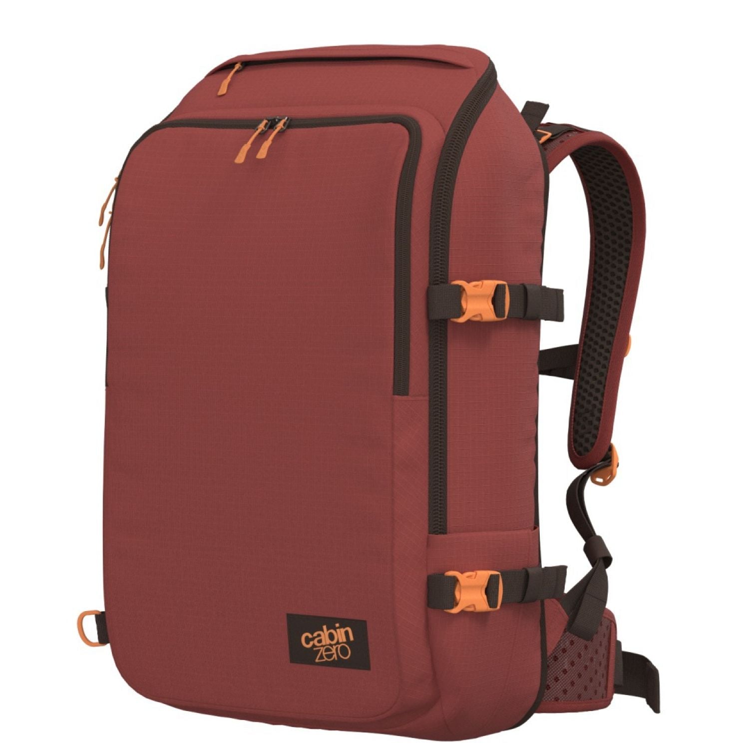 Cabinzero Adventure Pro Cabin Backpack 42L (Sangria Red)