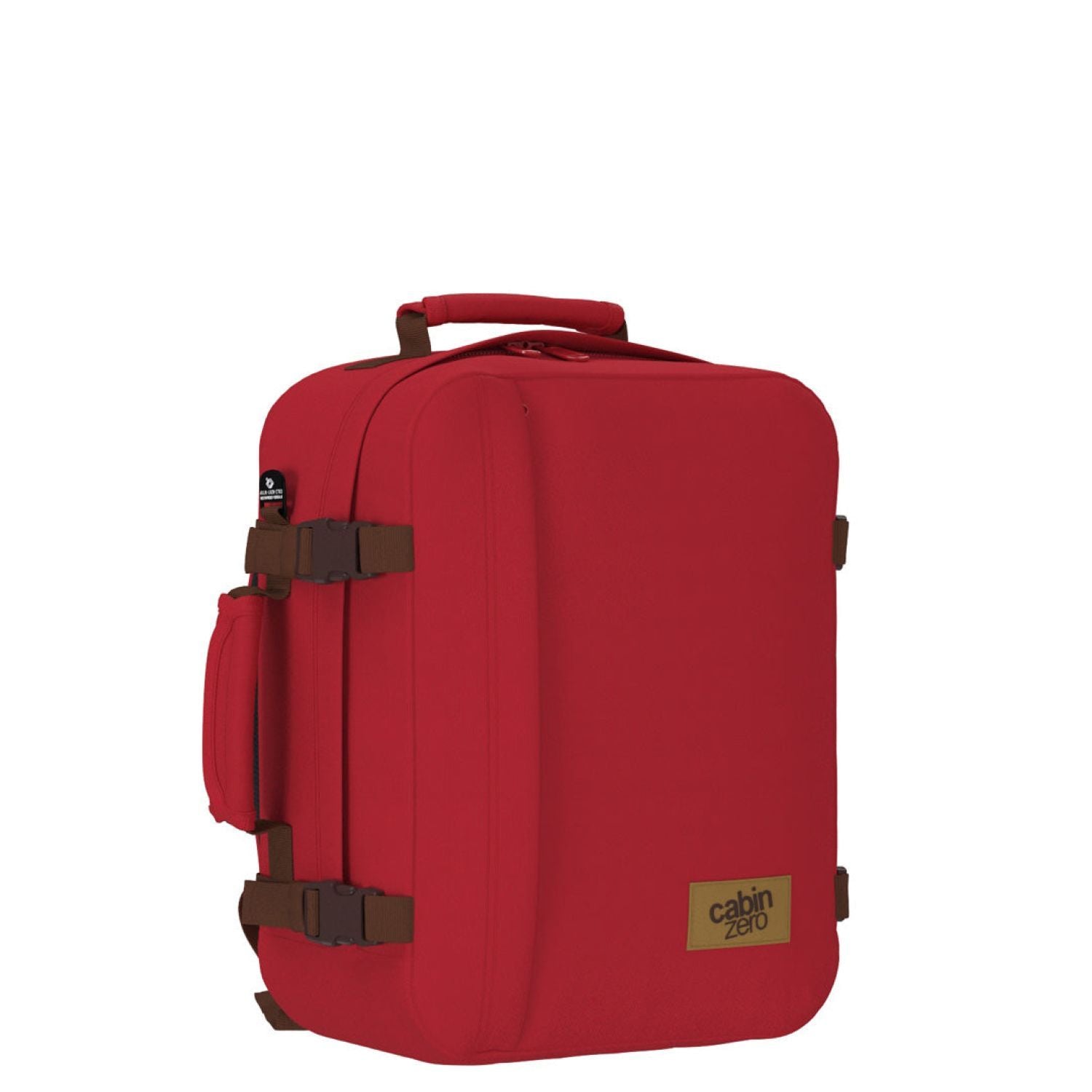 Cabinzero Classic Ultra Light Cabin Bag With Luggage Trackers 28L (London Red)