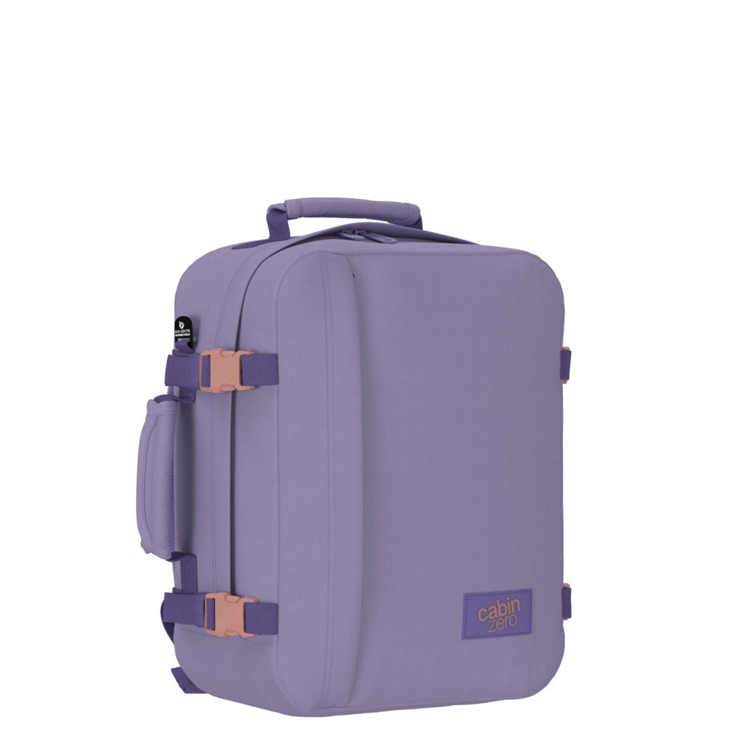 Cabinzero Classic Ultra Light Cabin Bag With Luggage Trackers 28L (Smokey Violet)