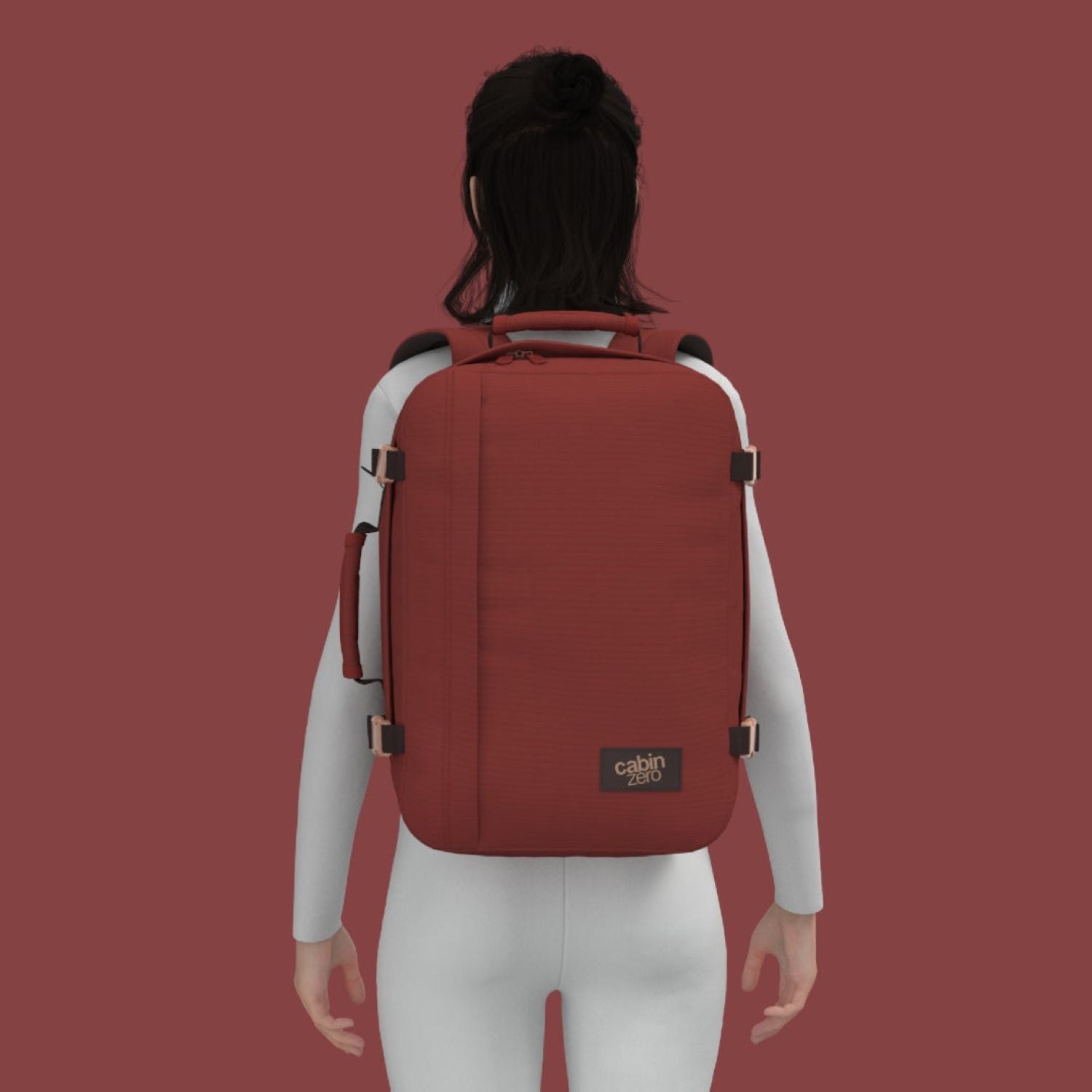 Cabinzero Classic Backpack 36L (Sangria Red)