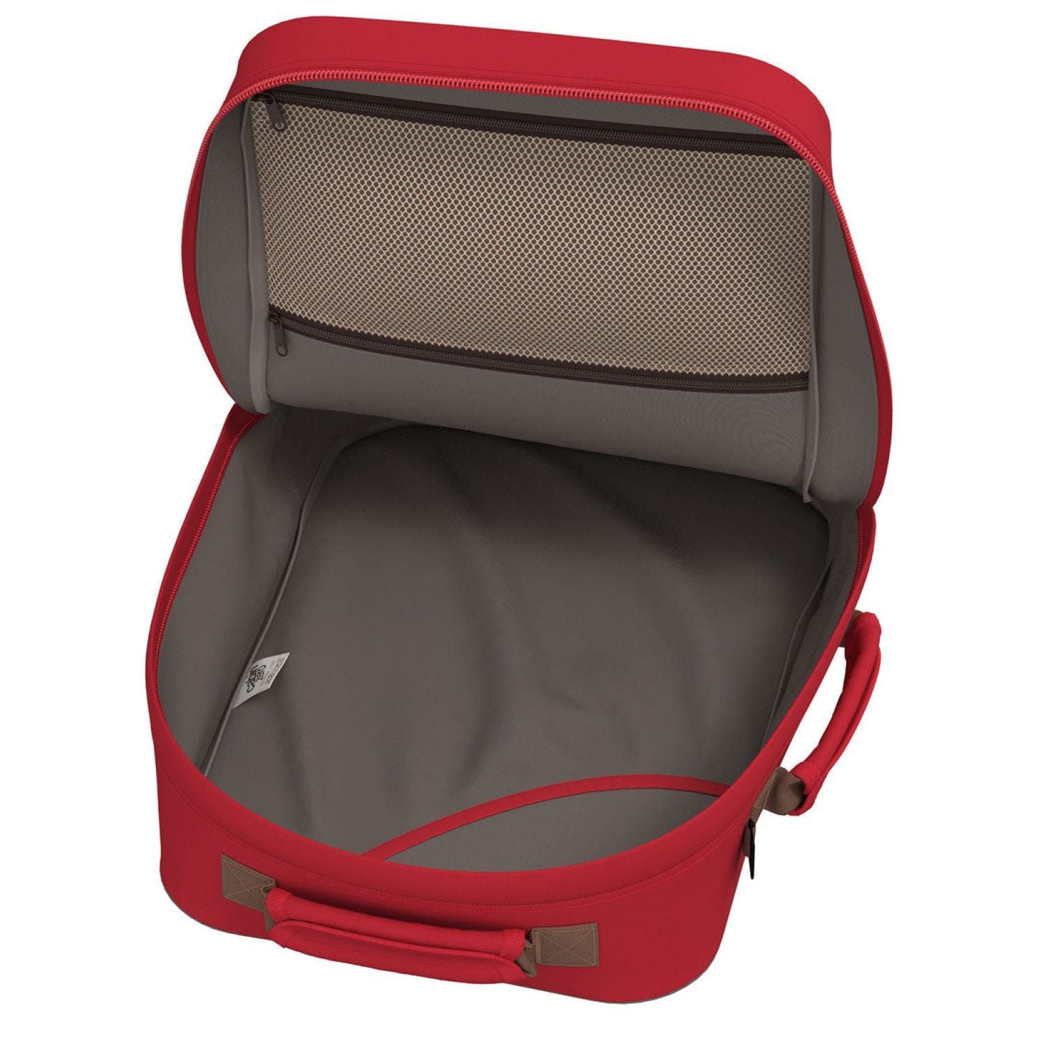 Cabinzero Classic Ultra Light Cabin Bag With Luggage Trackers 44L (London Red)