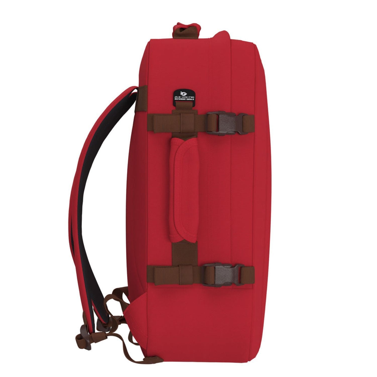 Cabinzero Classic Ultra Light Cabin Bag With Luggage Trackers 44L (London Red)