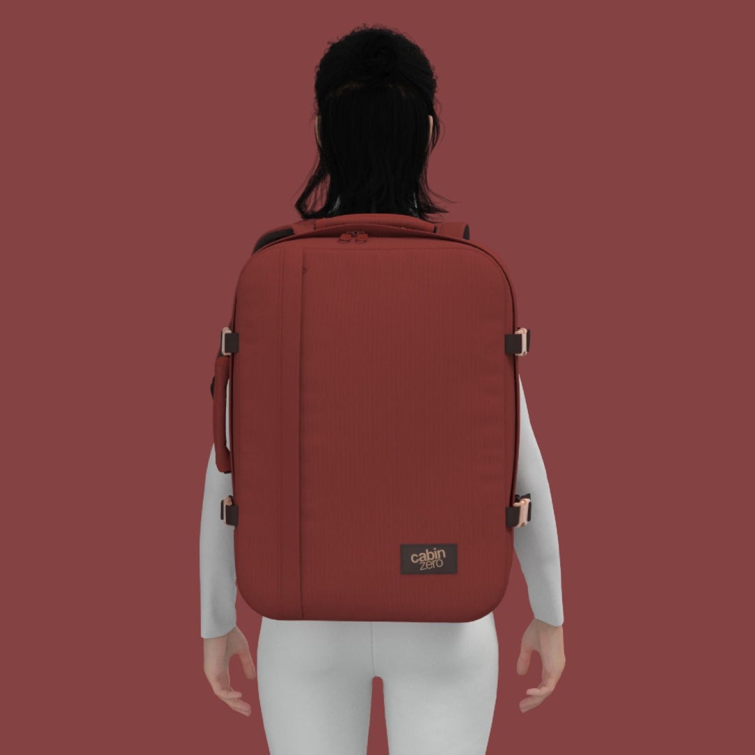 Cabinzero Classic Backpack 44L (Sangria Red)