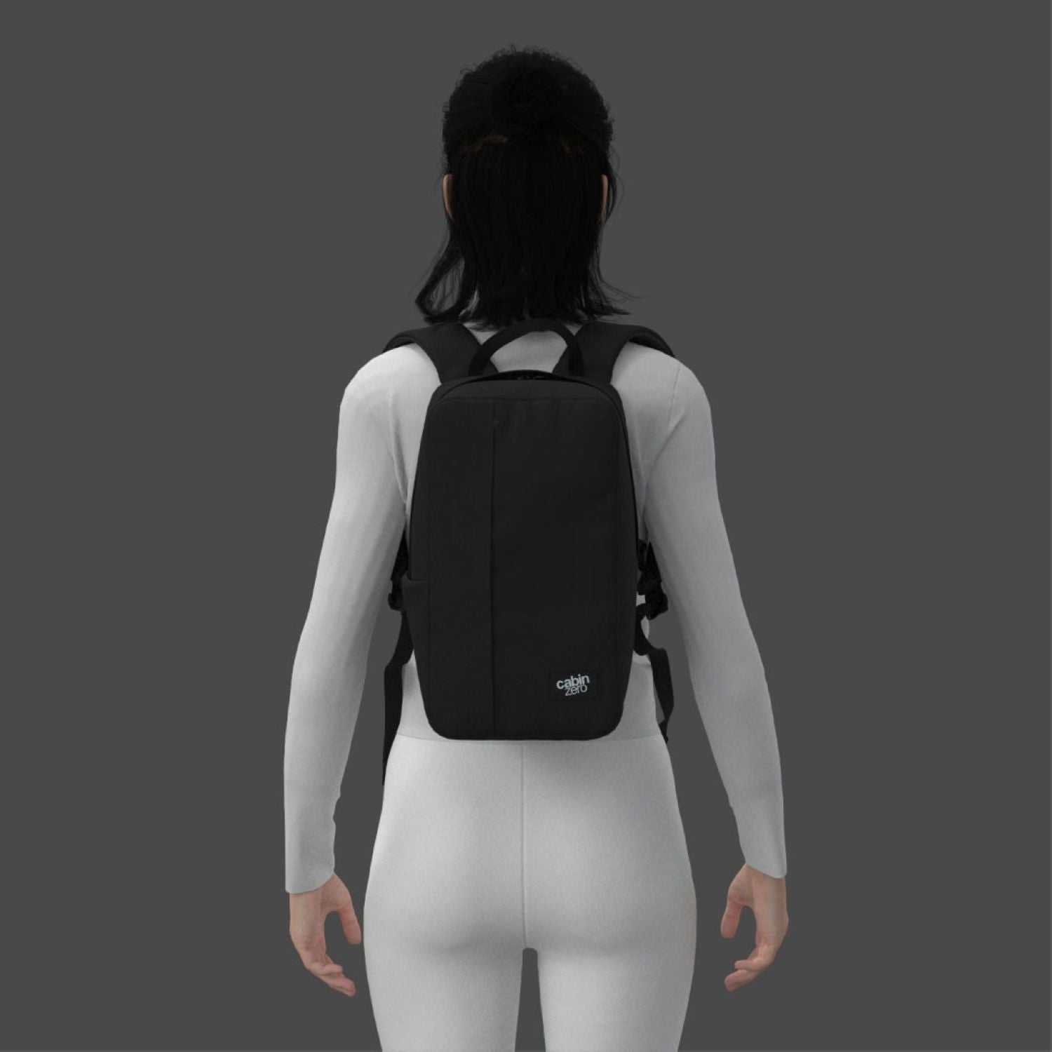 Cabinzero Classic Flight Backpack 12L - Absolute Black