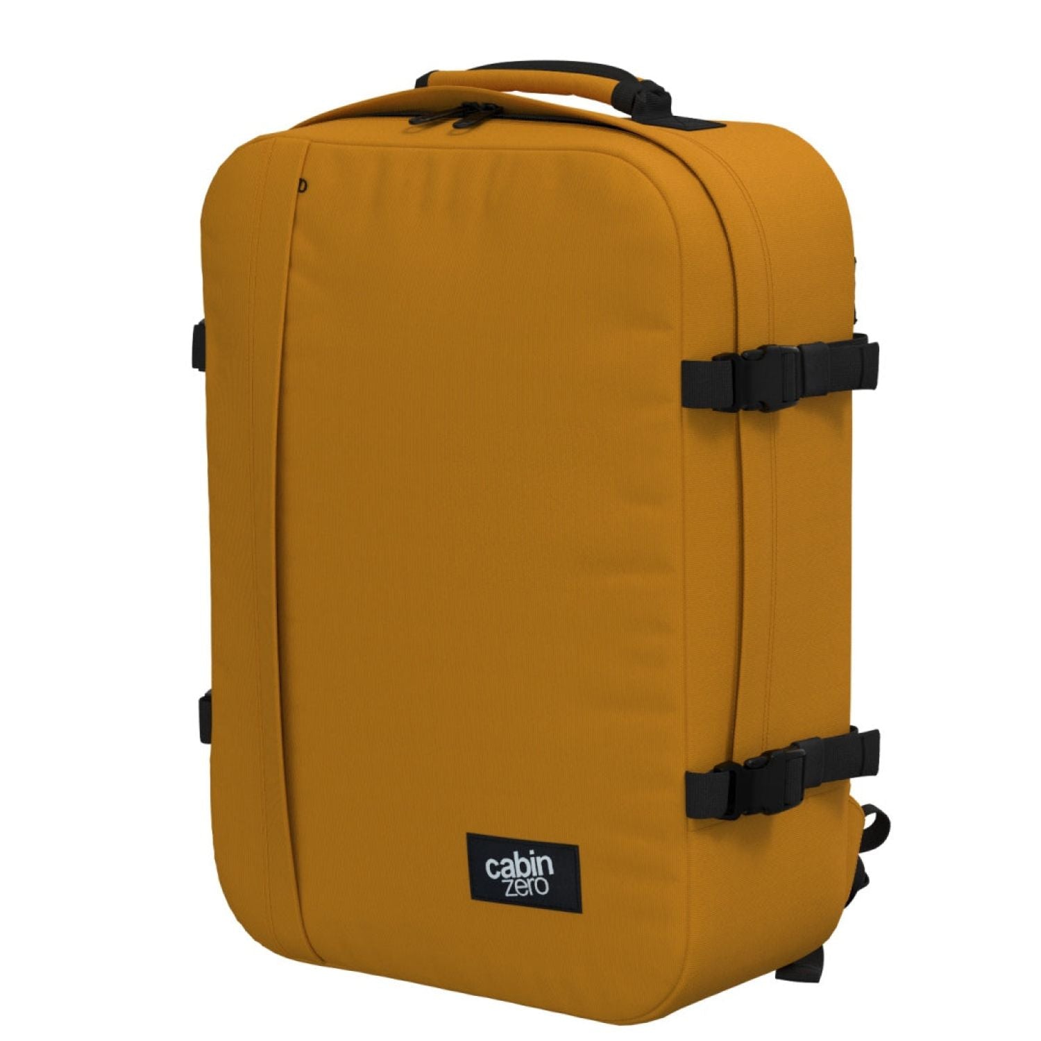 Cabinzero Classic Ultra Light Cabin Bag With Luggage Trackers 44L (Orange Chill)