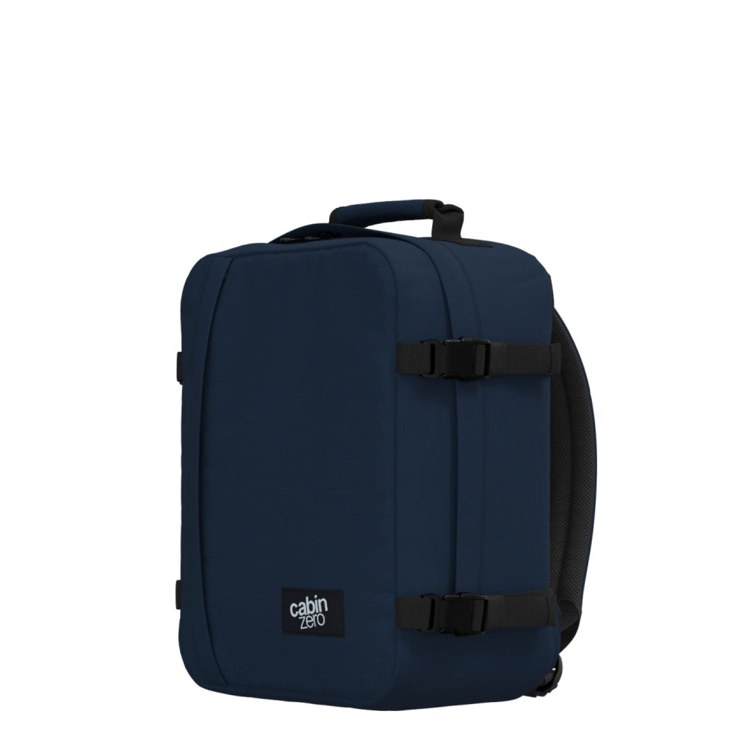 Cabinzero Mini Ultra Light Cabin Bag With Luggage Trackers 28L (Navy)
