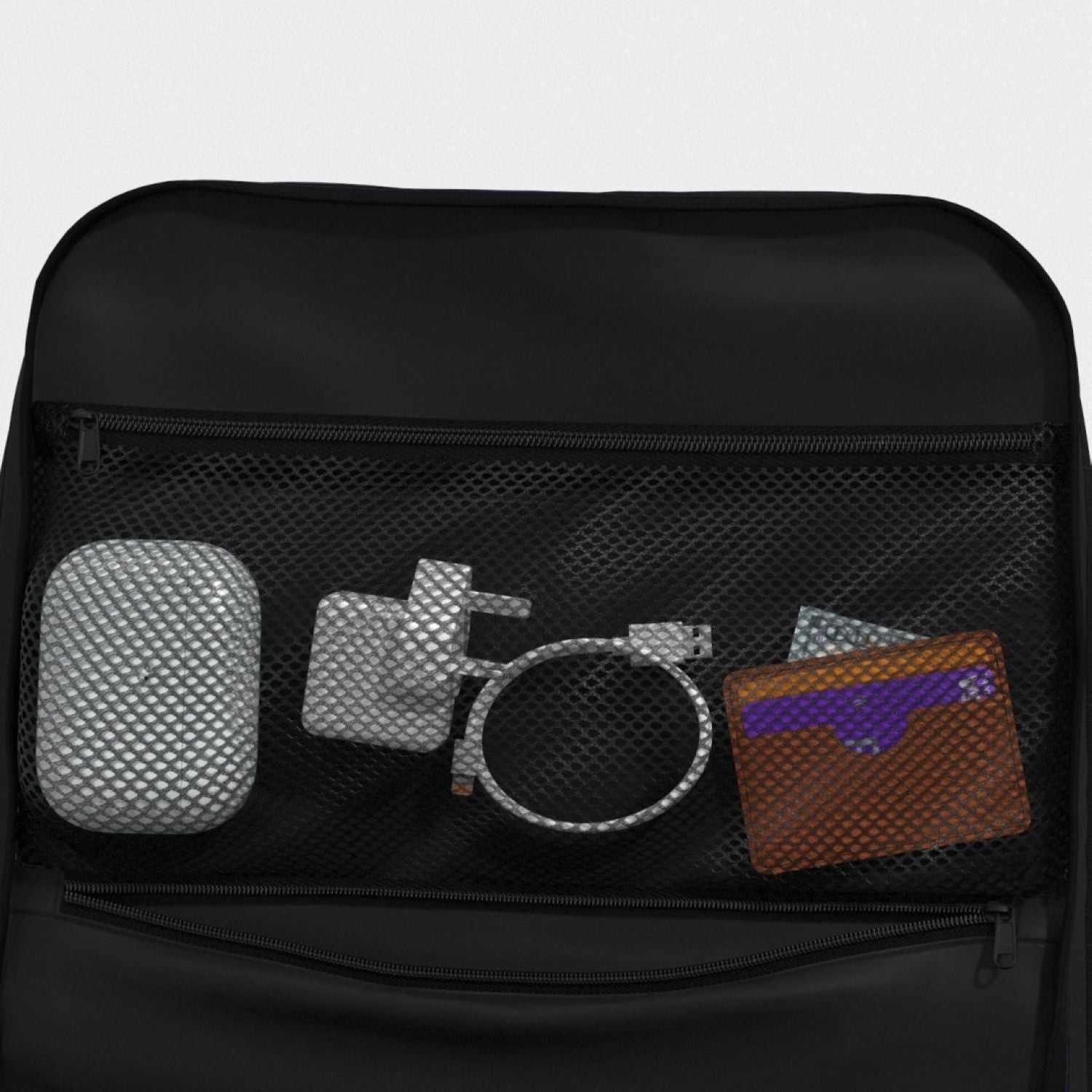 Cabinzero Military Cabin Bag With Luggage Trackers 36L (Absolute Black)