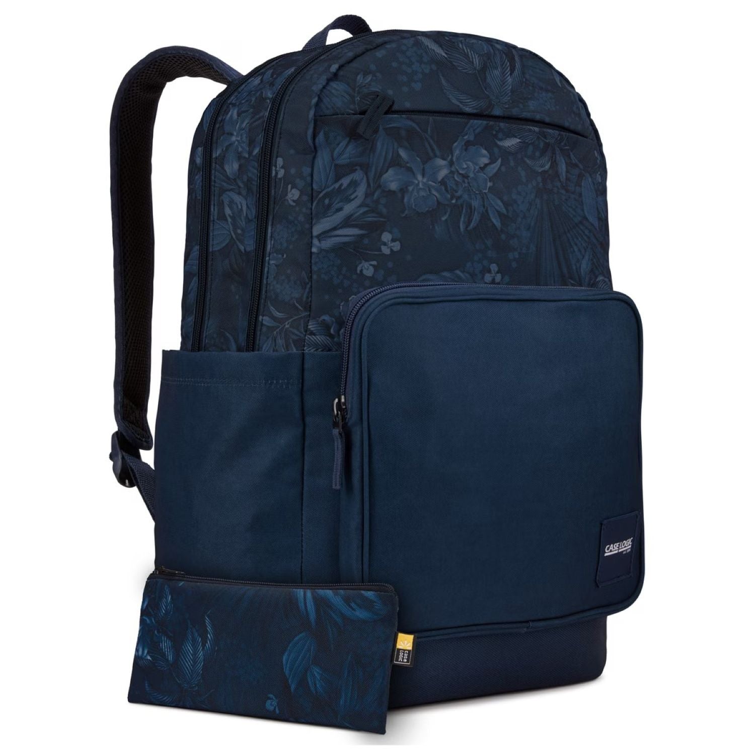 Case Logic Campus Query Backpack 29L - Dress Blue Floral/Dress Blue