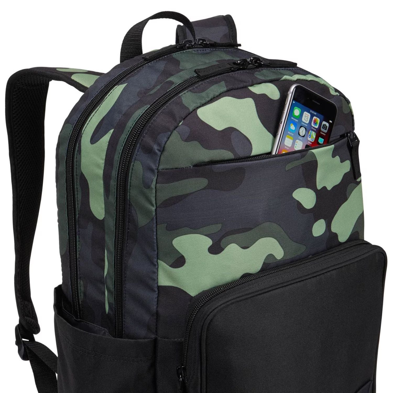 Case Logic Campus Query Backpack 29L - Iguana/Camo
