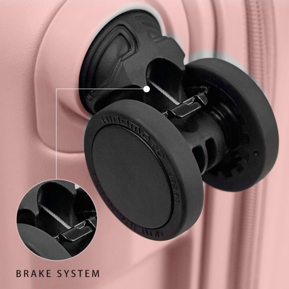 Echolac Celestra XA 24" Medium Luggage Expandable Spinner With Brake (Black)