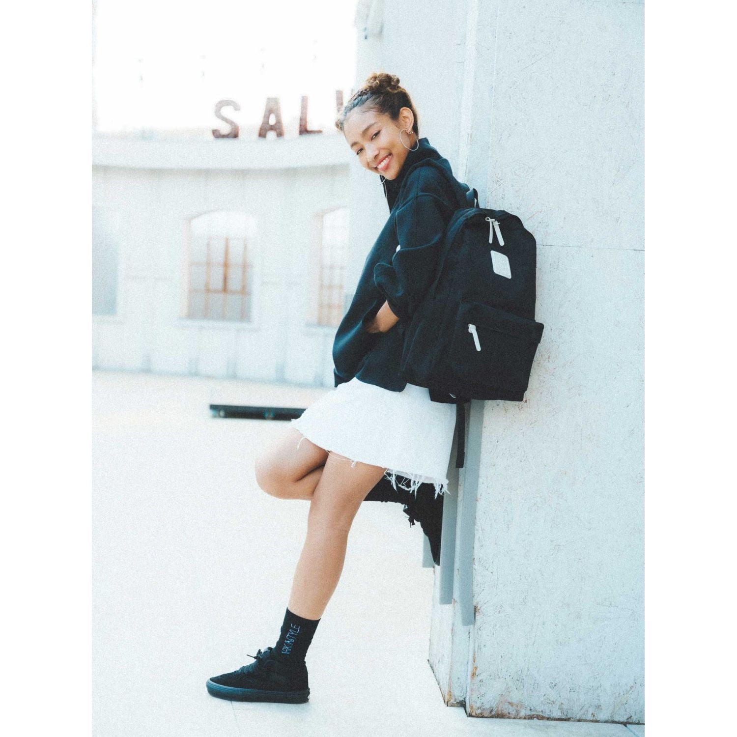 Cilocala Regular Backpack Large (Black)