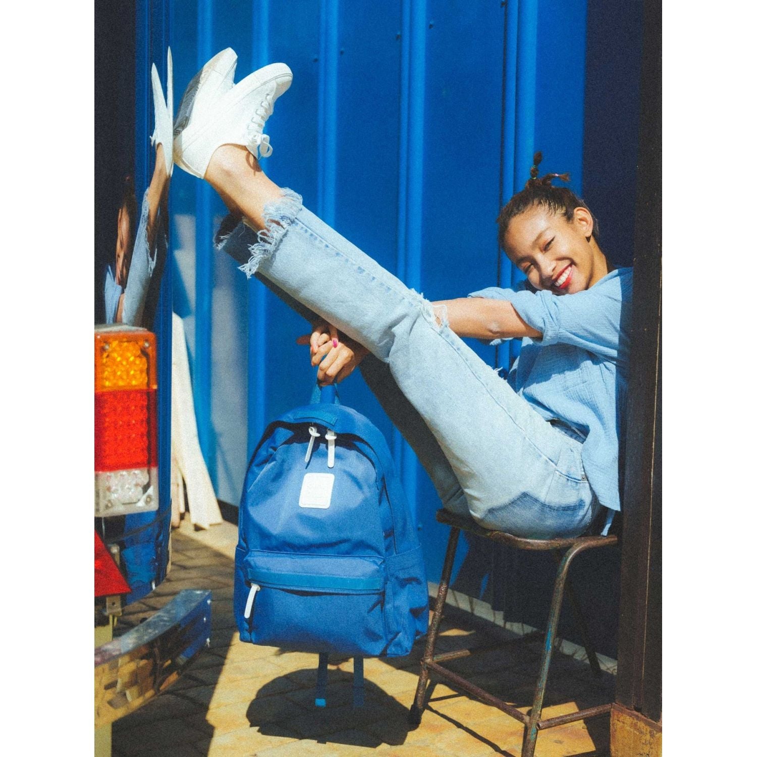 Cilocala Regular Backpack Large (Lake)